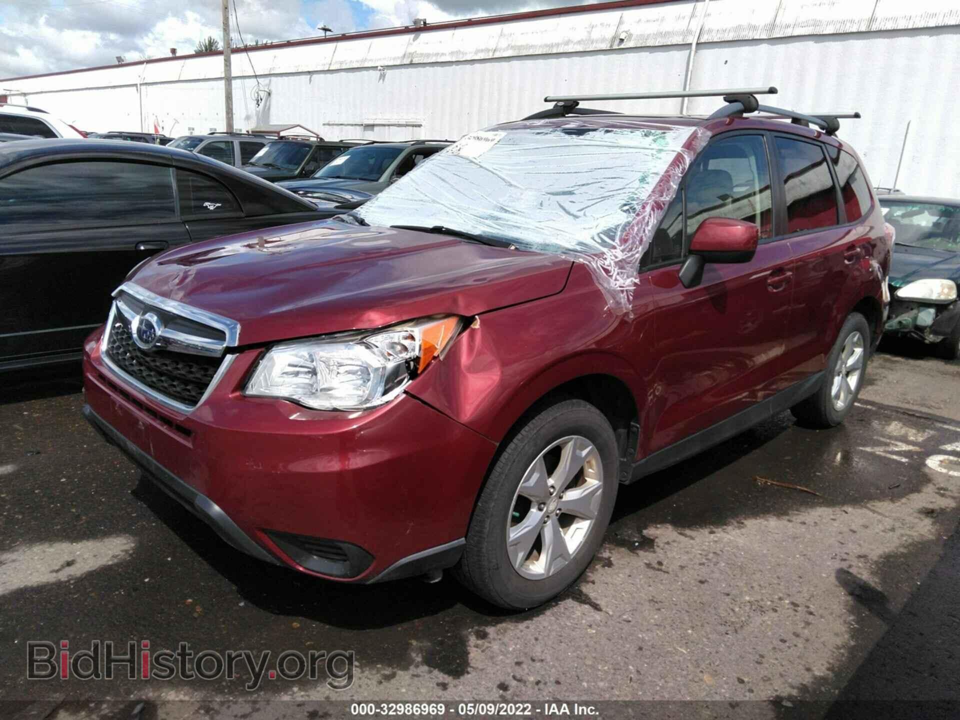 2014 SUBARU FORESTER - VIN: JF2SJAEC3EH436463 - Фото 2