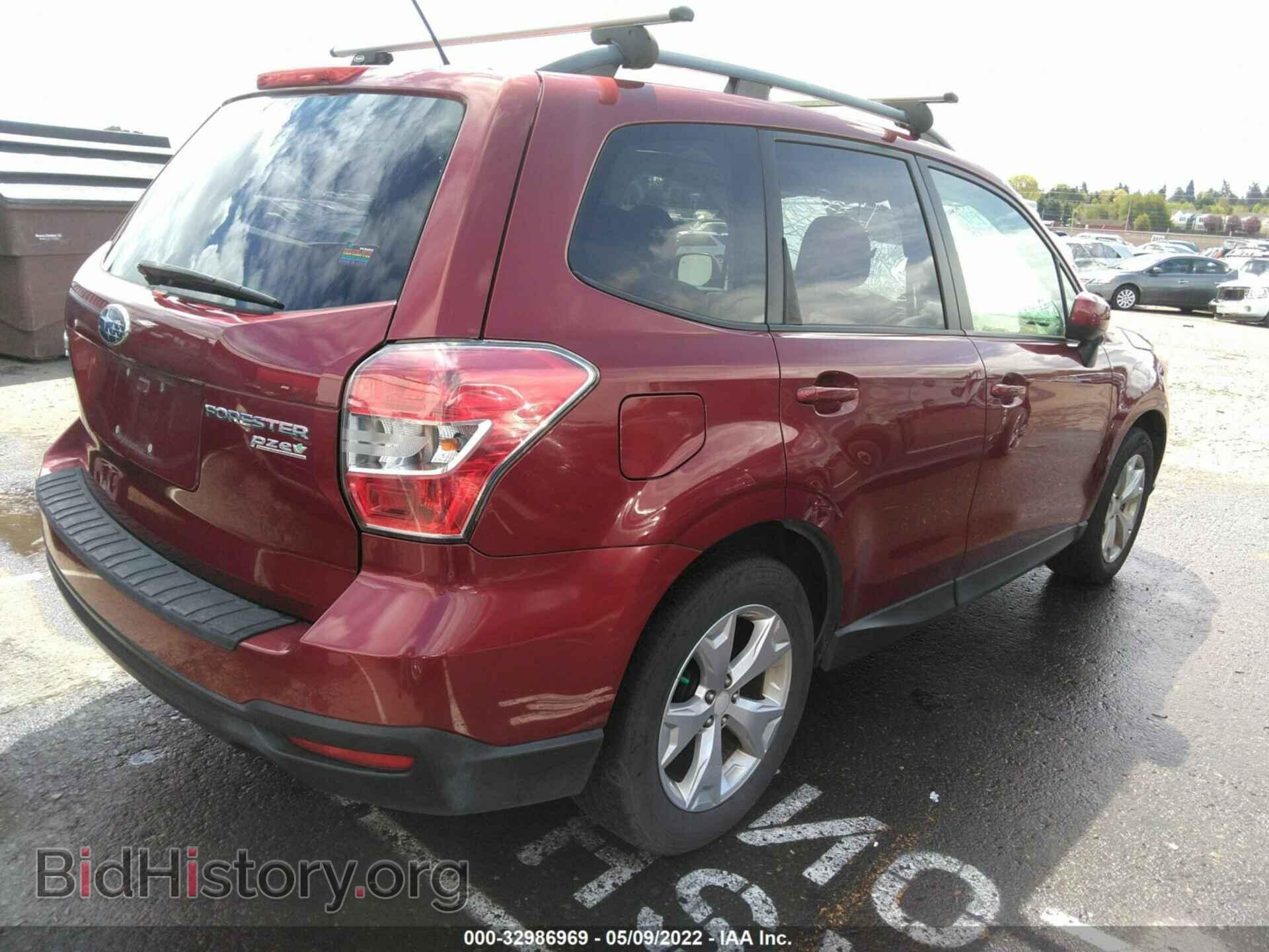 2014 SUBARU FORESTER - VIN: JF2SJAEC3EH436463 - Фото 4