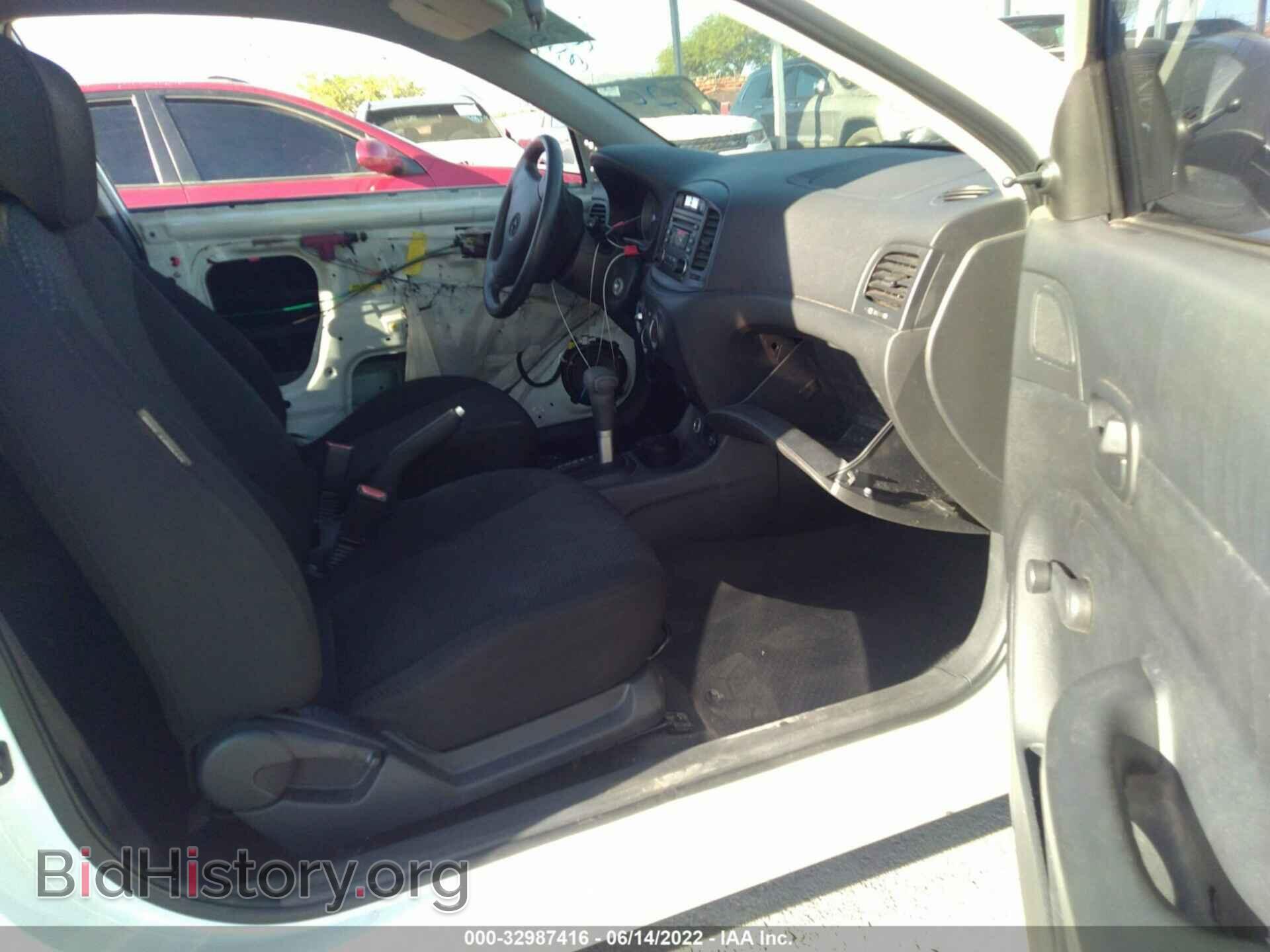 2008 HYUNDAI ACCENT - VIN: KMHCM36C98U074229 - Фото 5