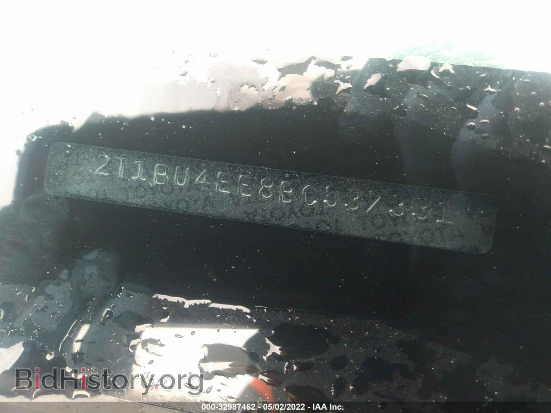 2011 TOYOTA COROLLA - VIN: 2T1BU4EE8BC537331 - Фото 9
