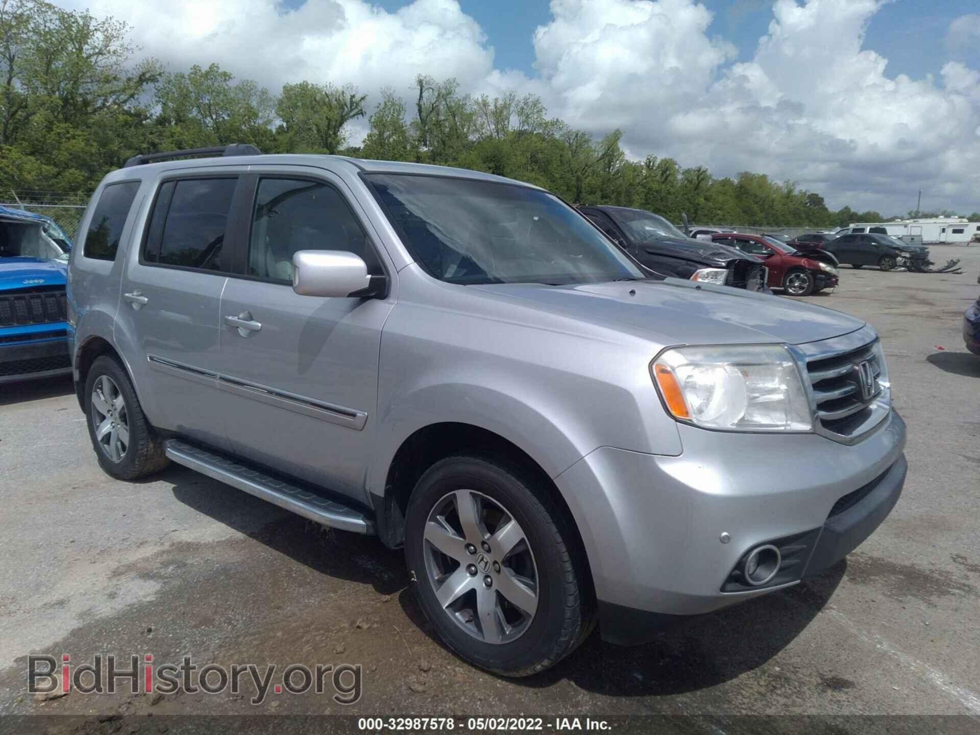 Photo 5FNYF3H96DB043447 - HONDA PILOT 2013