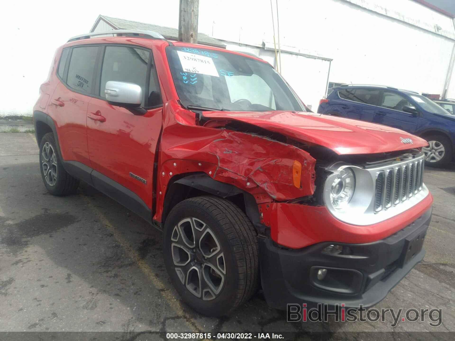 Photo ZACCJBDB6JPH10811 - JEEP RENEGADE 2018