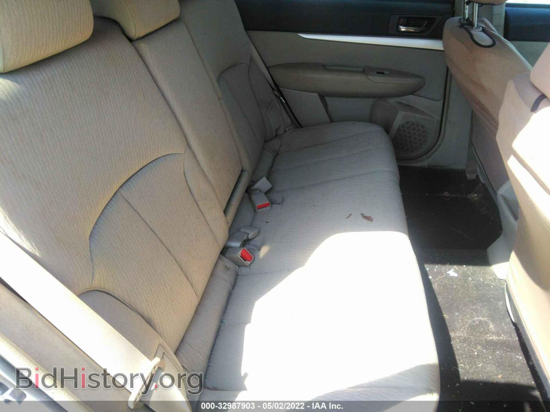 2011 SUBARU OUTBACK - VIN: 4S4BRBCC5B3435156 - Фото 8