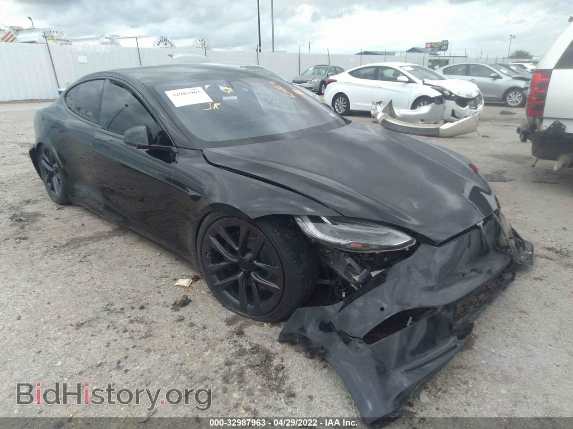 Photo 5YJSA1E67MF441348 - TESLA MODEL S 2021