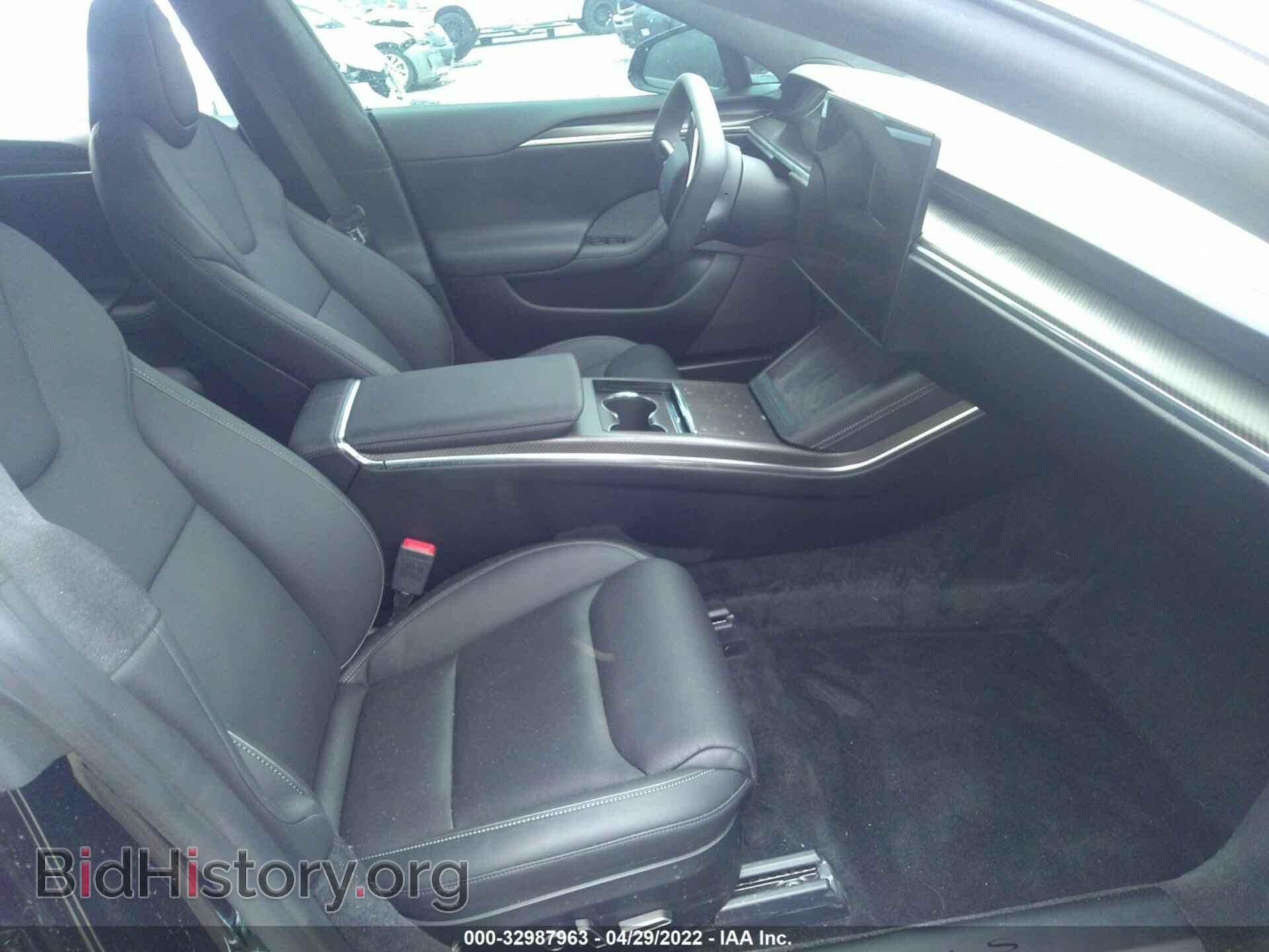 2021 TESLA MODEL S - VIN: 5YJSA1E67MF441348 - Фото 5