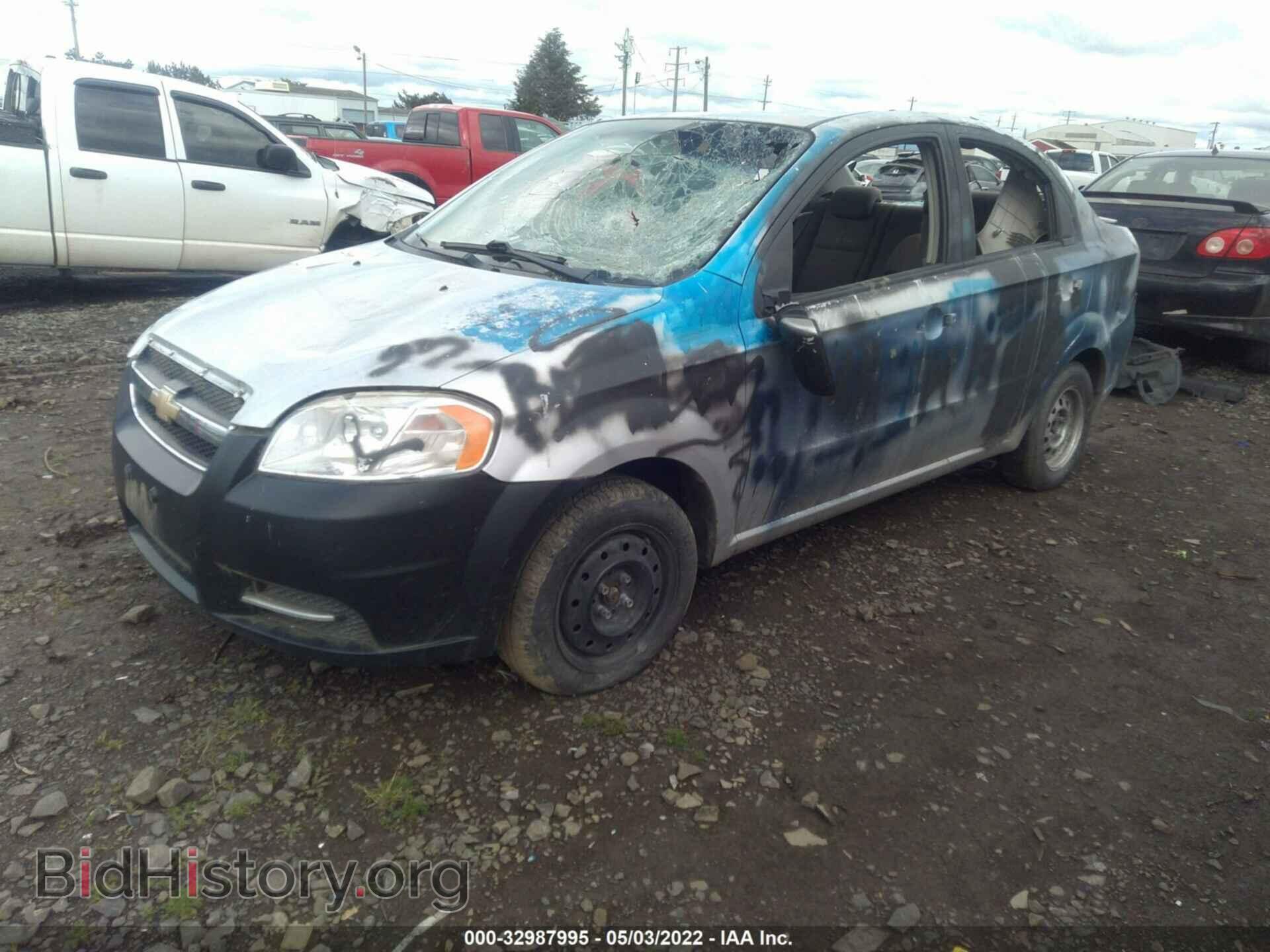 2011 CHEVROLET AVEO - VIN: KL1TD5DE7BB122017 - Фото 2