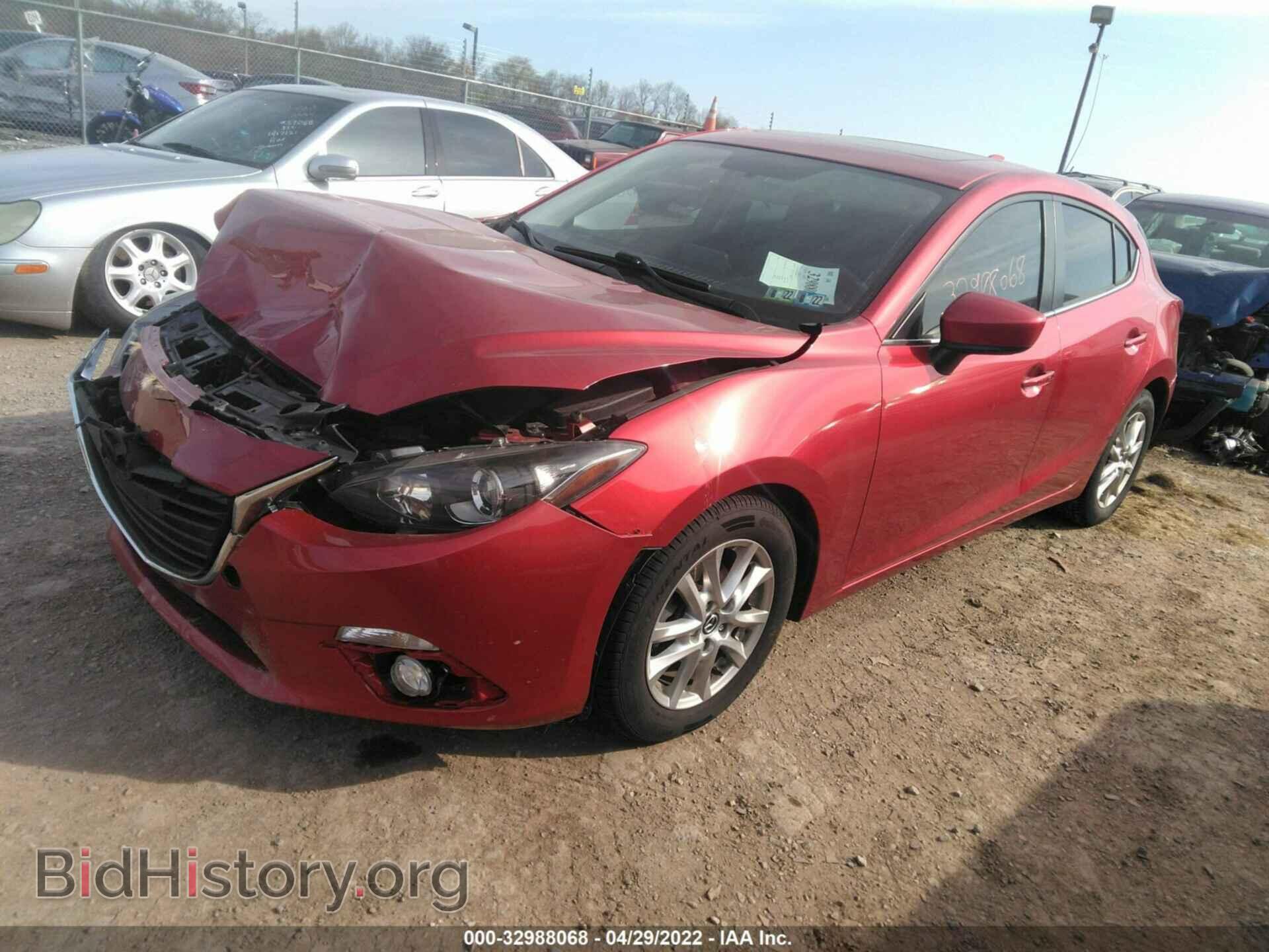 2014 MAZDA MAZDA3 - VIN: JM1BM1M75E1208256 - Фото 2