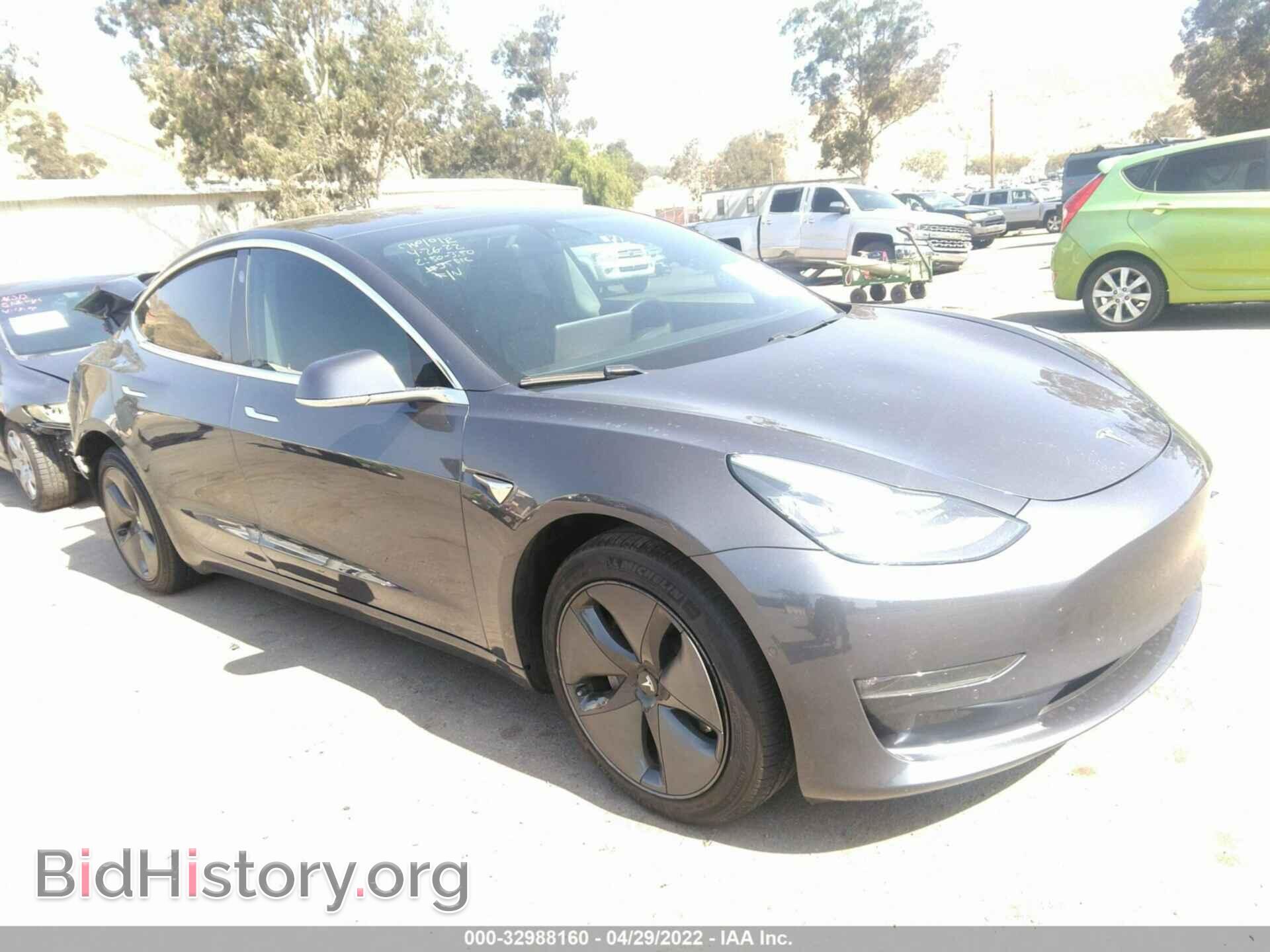 Photo 5YJ3E1EB3KF386349 - TESLA MODEL 3 2019