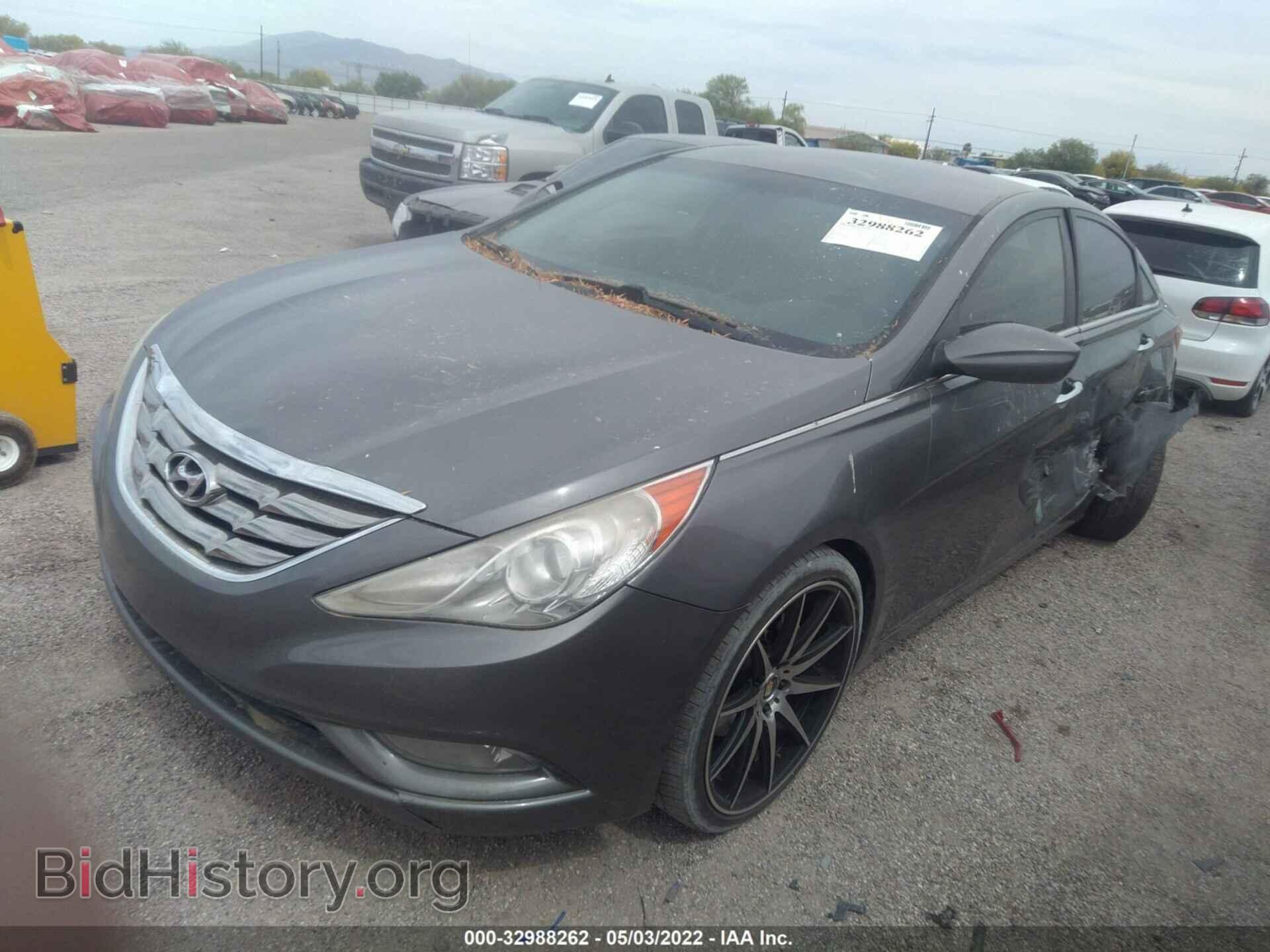 2011 HYUNDAI SONATA - VIN: 5NPEC4AC2BH045816 - Фото 2