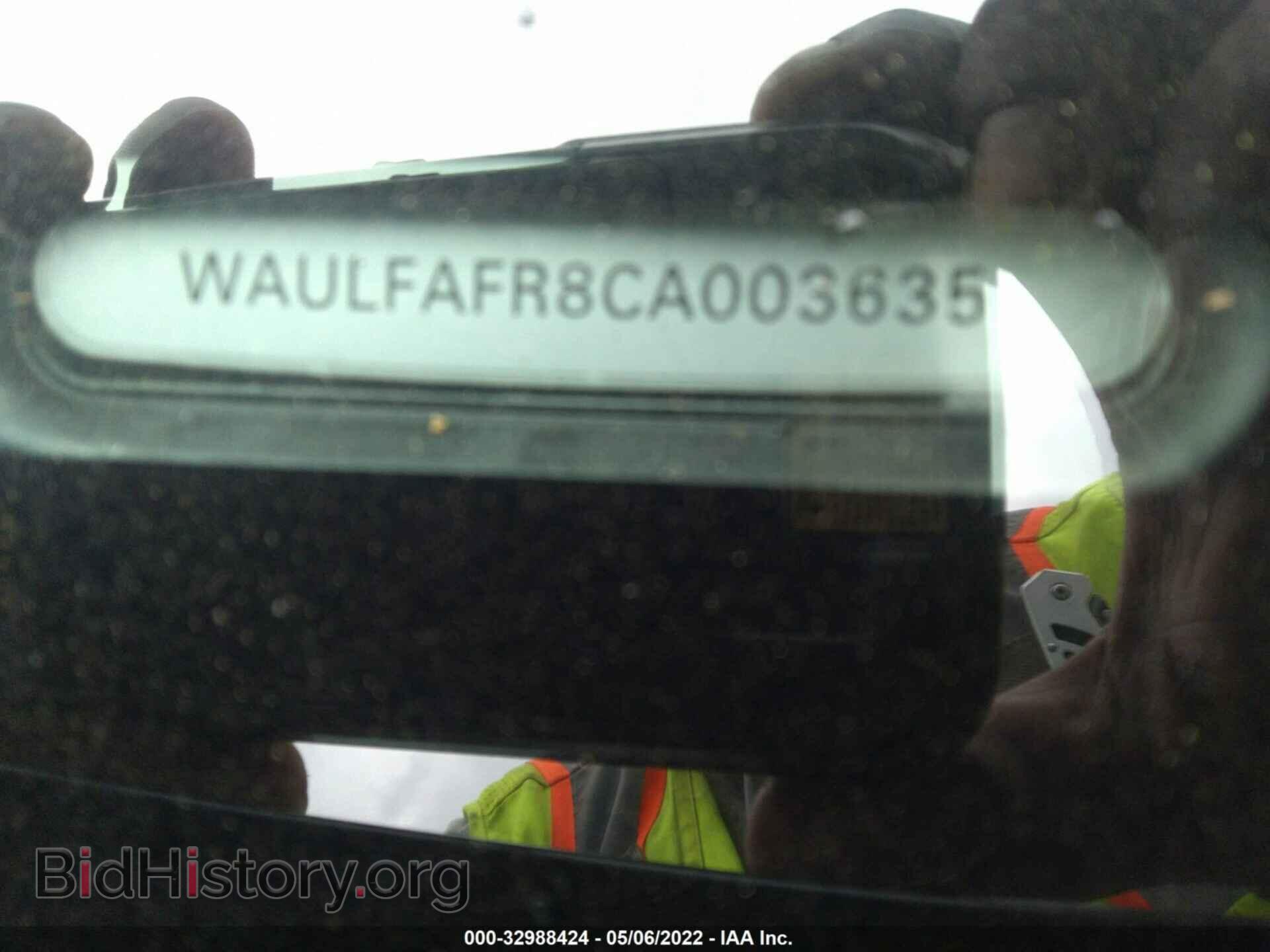 2012 AUDI A5 - VIN: WAULFAFR8CA003635 - Фото 9
