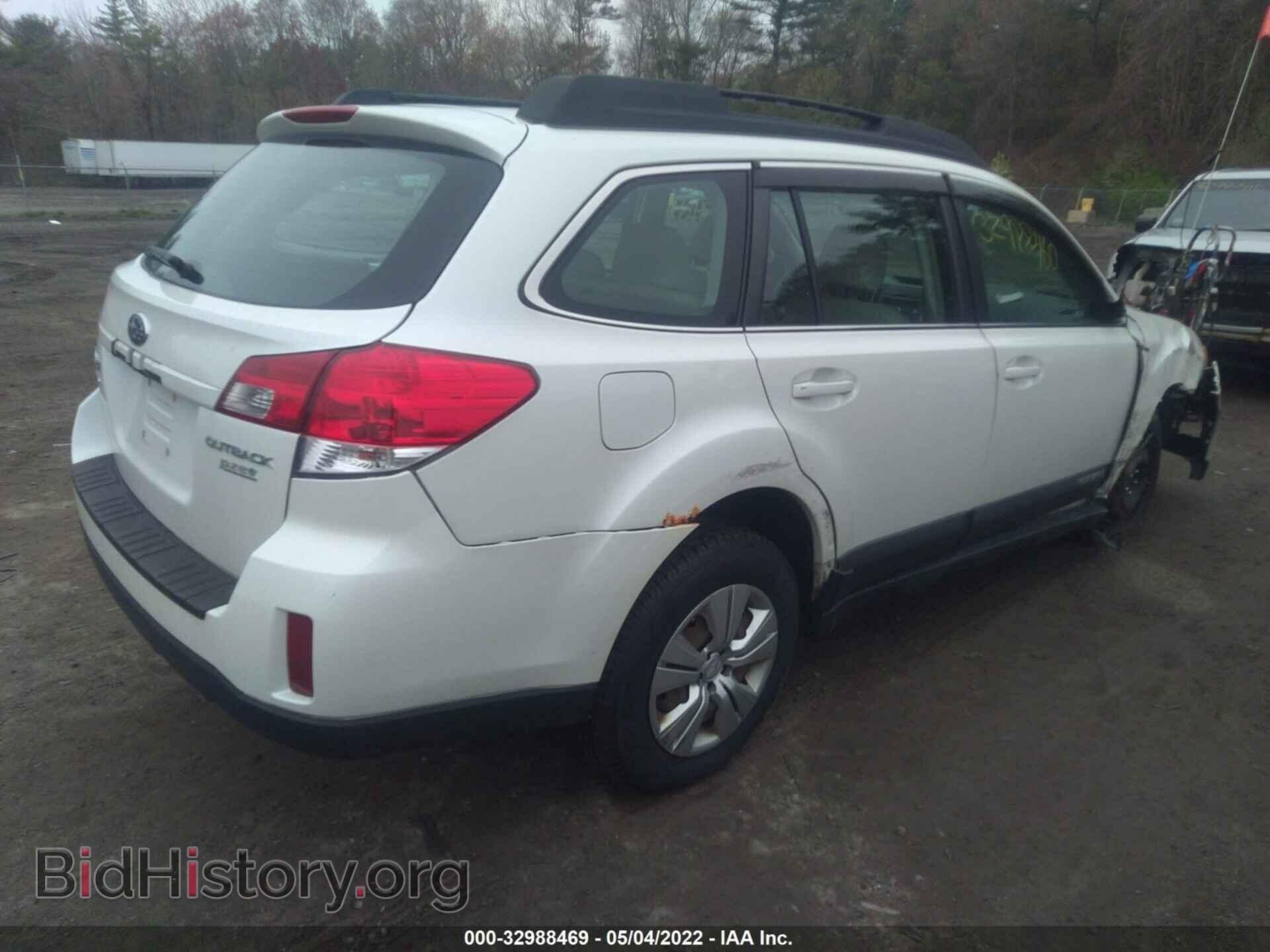 2010 SUBARU OUTBACK - VIN: 4S4BRBAC2A3319043 - Фото 4