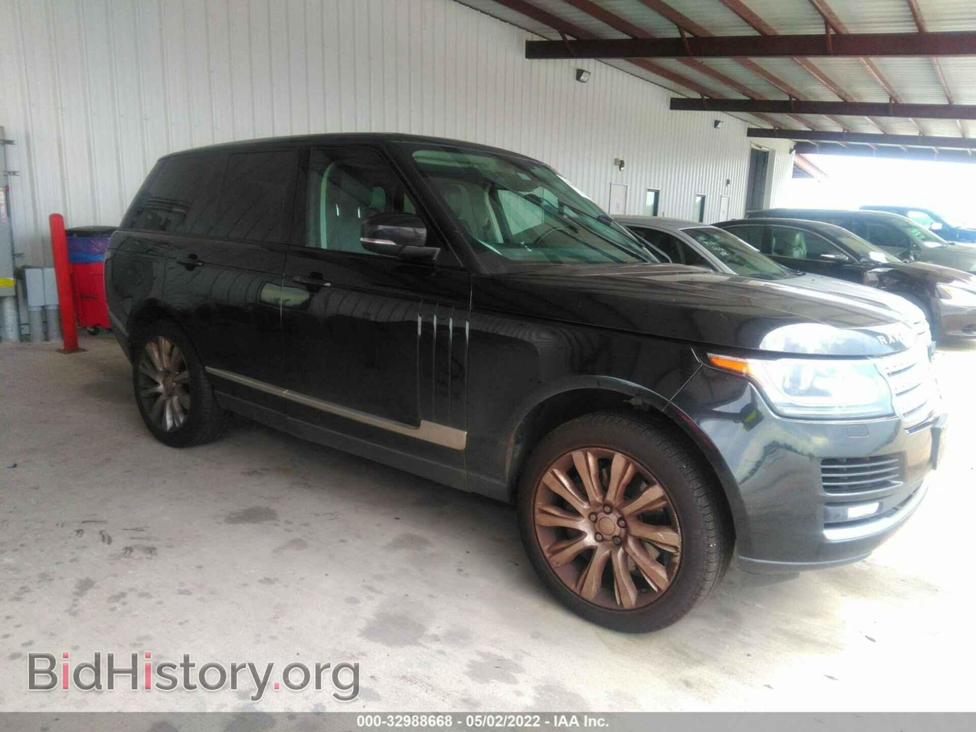 Photo SALGS2TF1EA179017 - LAND ROVER RANGE ROVER 2014