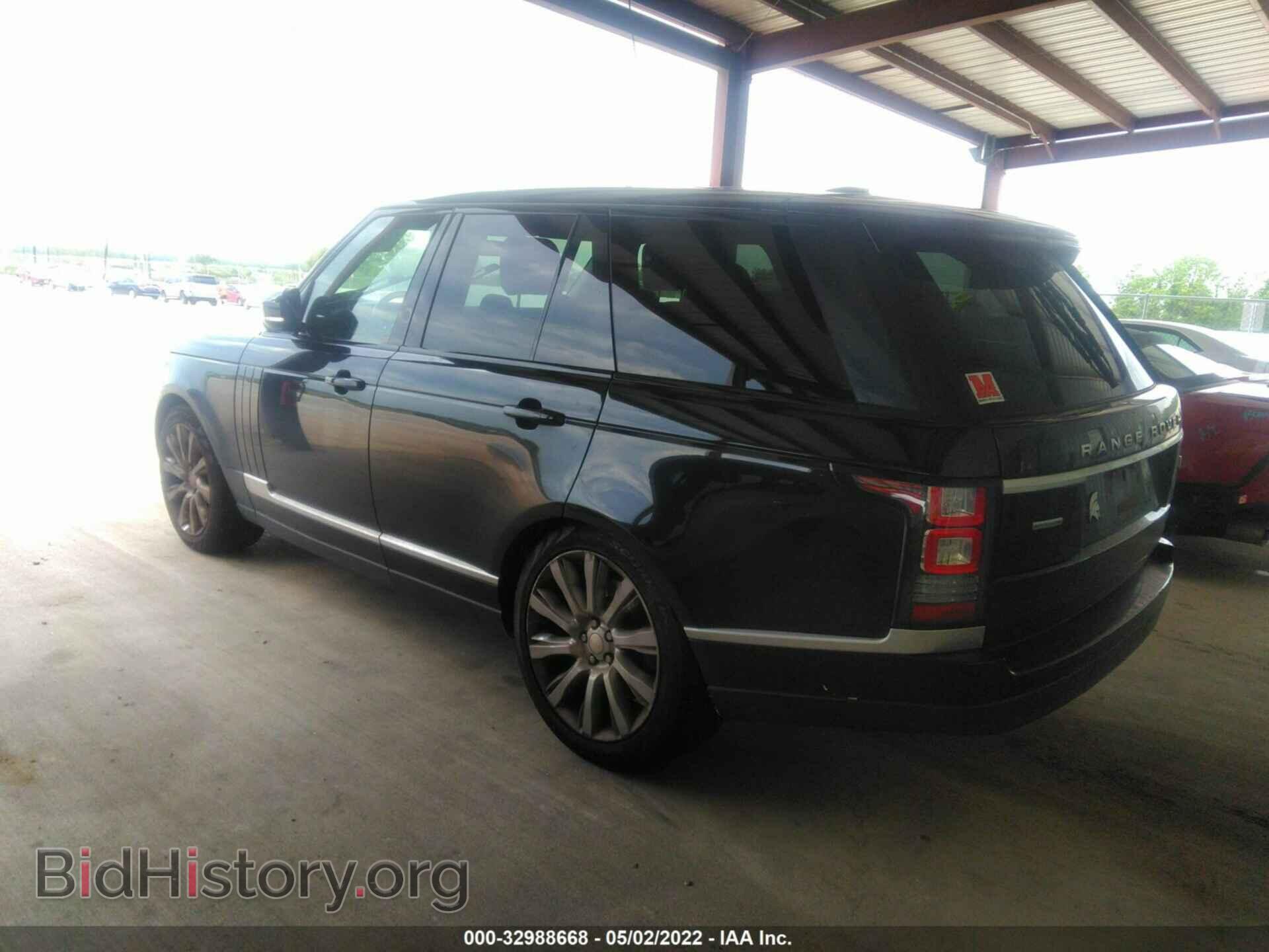 2014 LAND ROVER RANGE ROVER - VIN: SALGS2TF1EA179017 - Фото 3