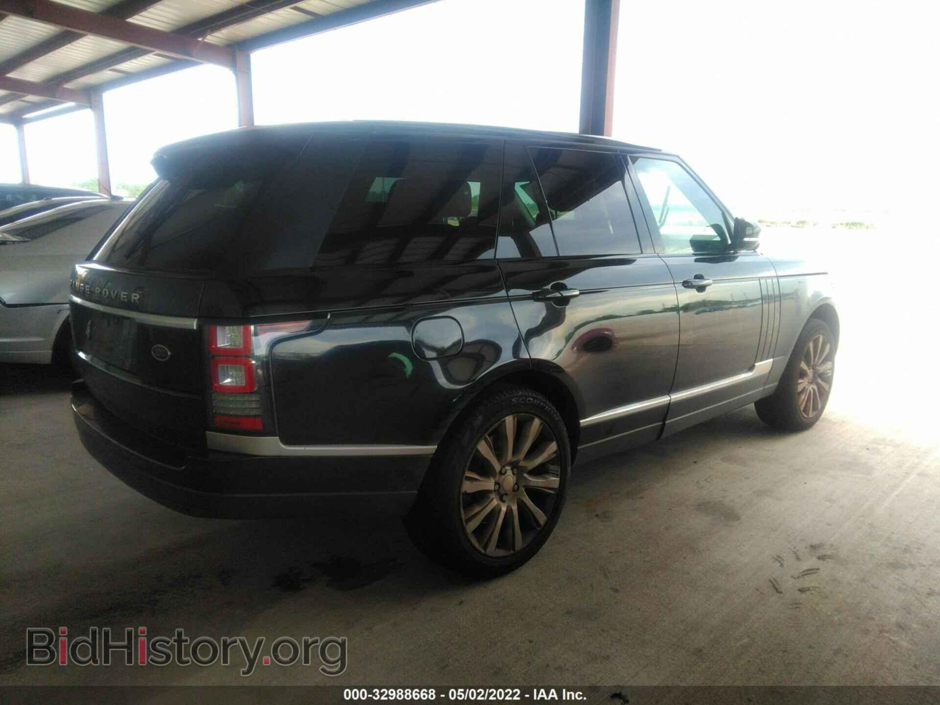 2014 LAND ROVER RANGE ROVER - VIN: SALGS2TF1EA179017 - Фото 4