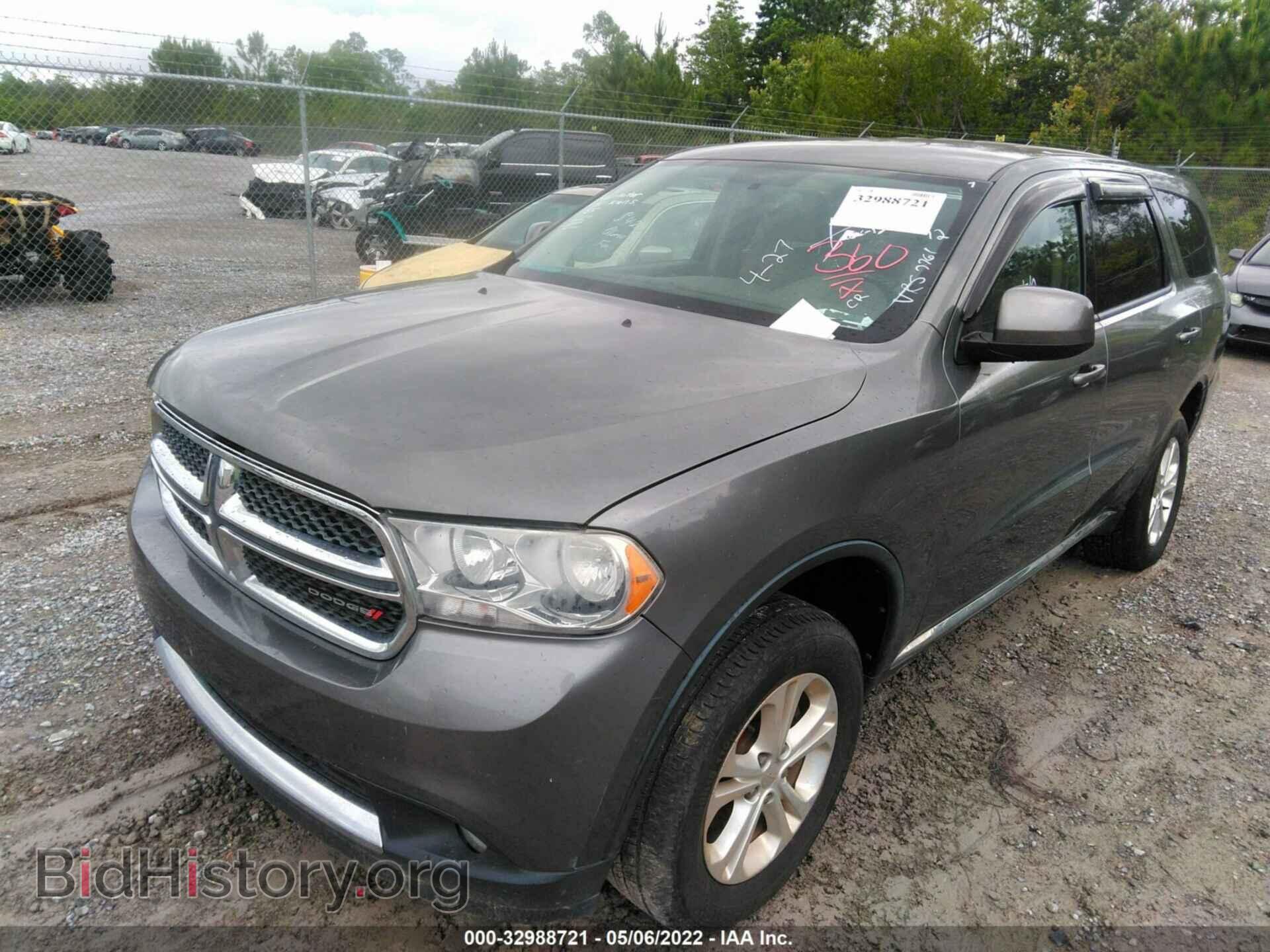 2012 DODGE DURANGO - VIN: 1C4RDHAG4CC257672 - Photo 2