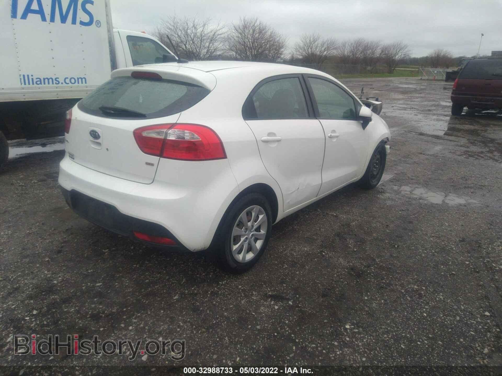 2013 KIA RIO - VIN: KNADM5A38D6125016 - Photo 4