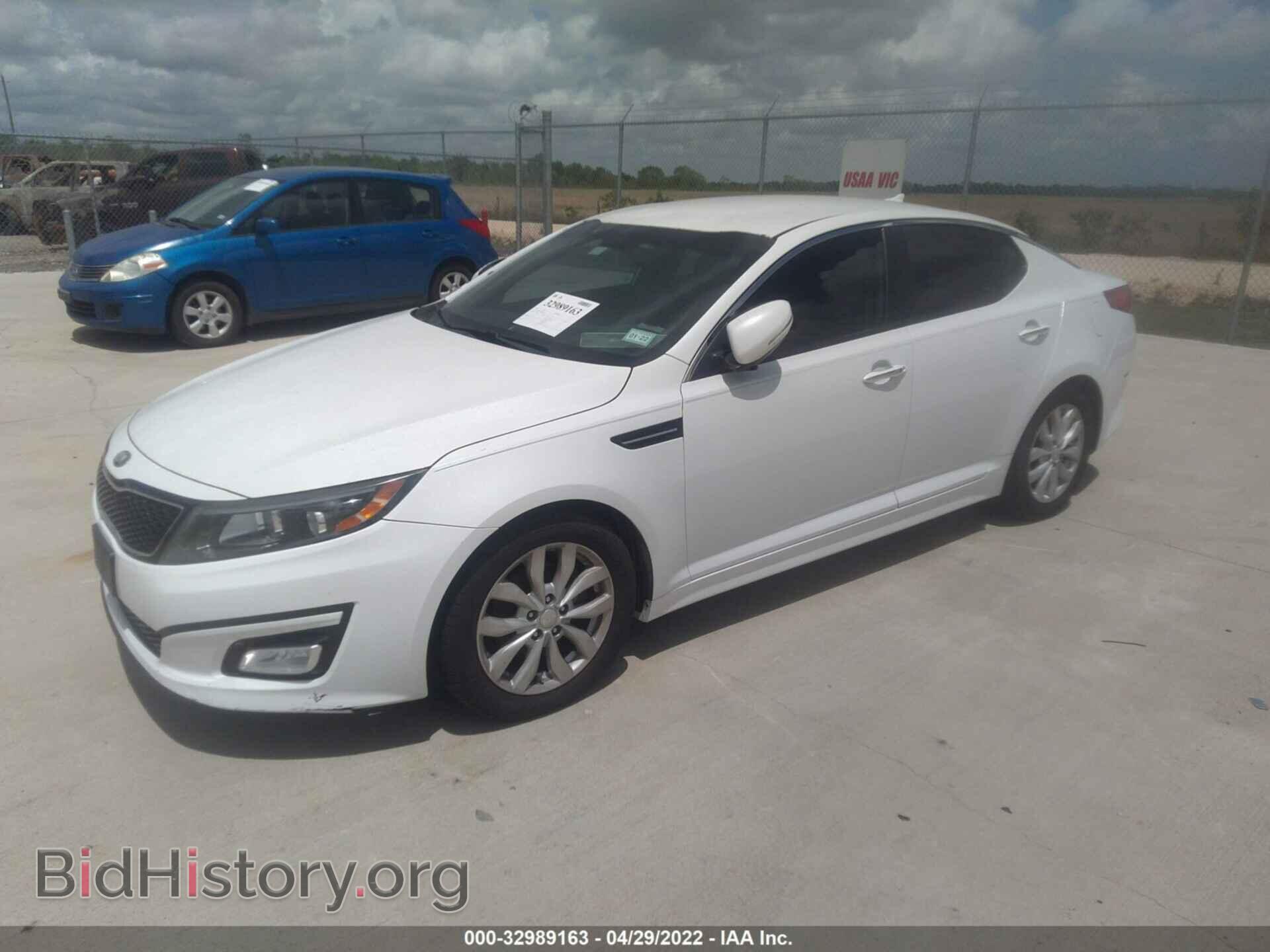 2015 KIA OPTIMA - VIN: 5XXGN4A72FG490676 - Фото 2