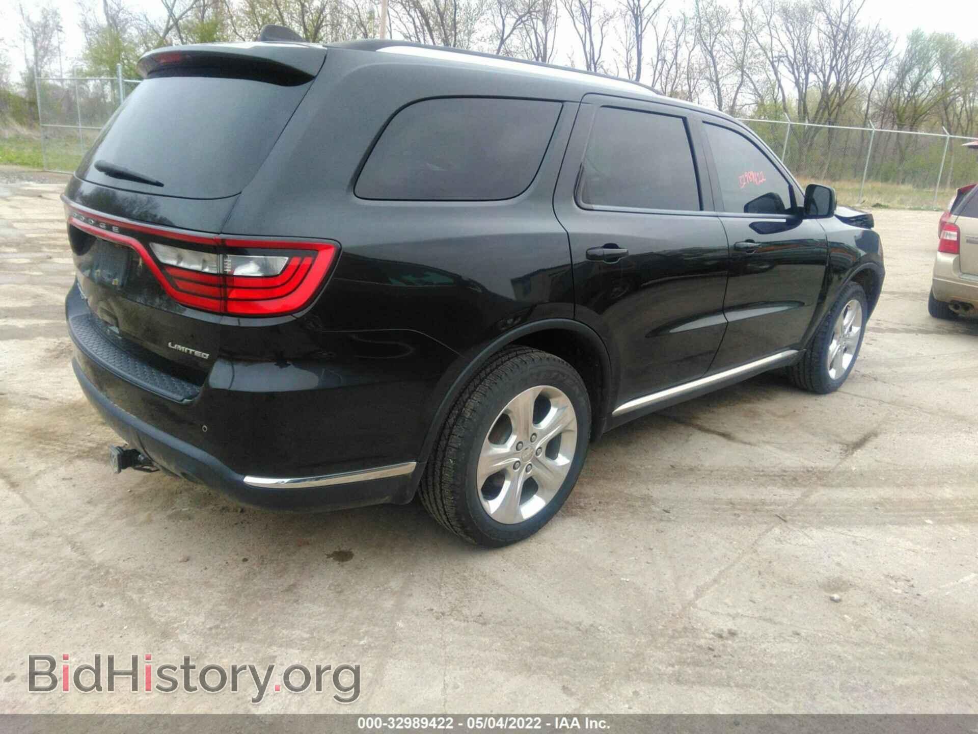 2014 DODGE DURANGO - VIN: 1C4RDJDG2EC973363 - Фото 4
