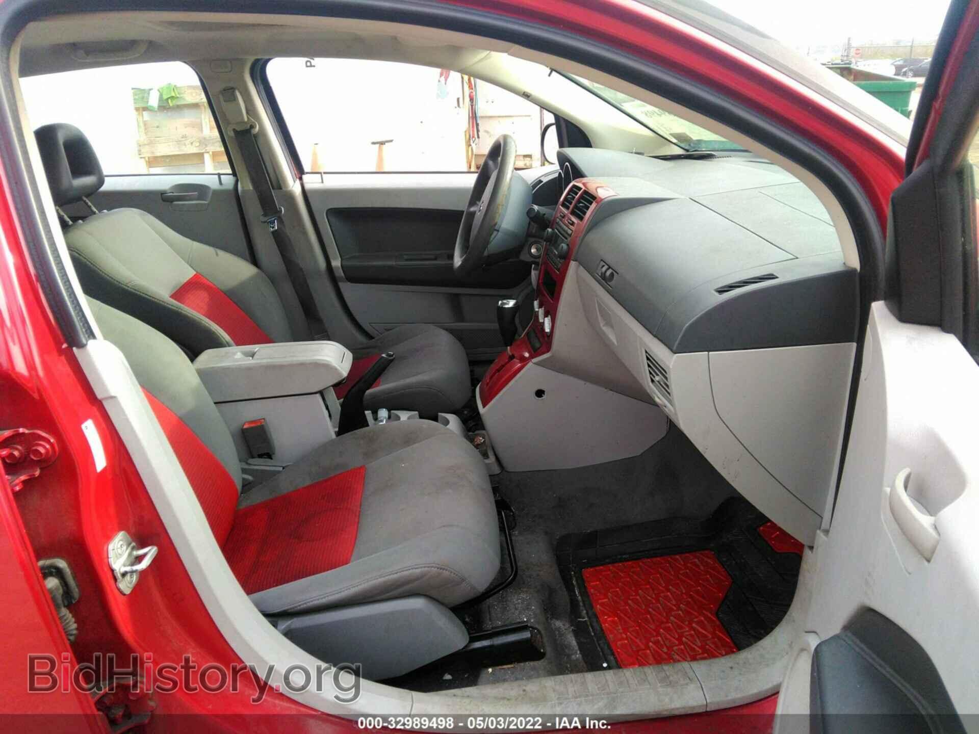 2007 DODGE CALIBER - VIN: 1B3HB48B47D504419 - Фото 5
