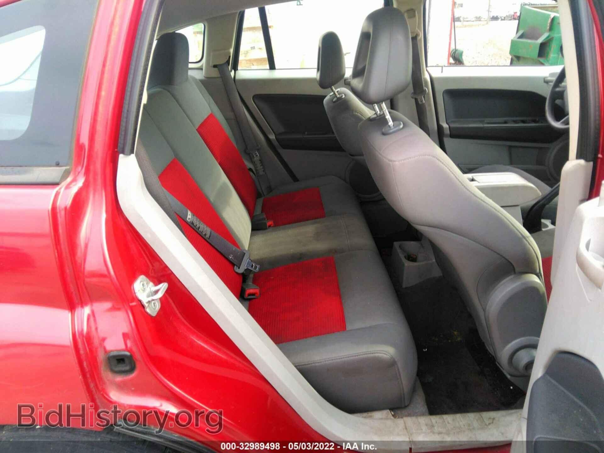 2007 DODGE CALIBER - VIN: 1B3HB48B47D504419 - Фото 8