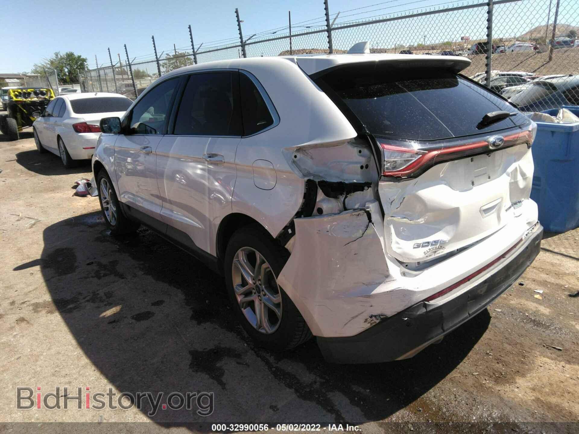 2016 FORD EDGE - VIN: 2FMPK3K9XGBC11944 - Фото 3