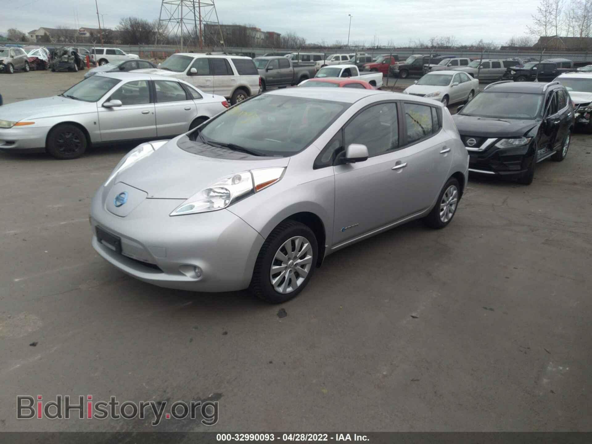 2015 NISSAN LEAF - VIN: 1N4AZ0CP6FC330712 - Фото 2
