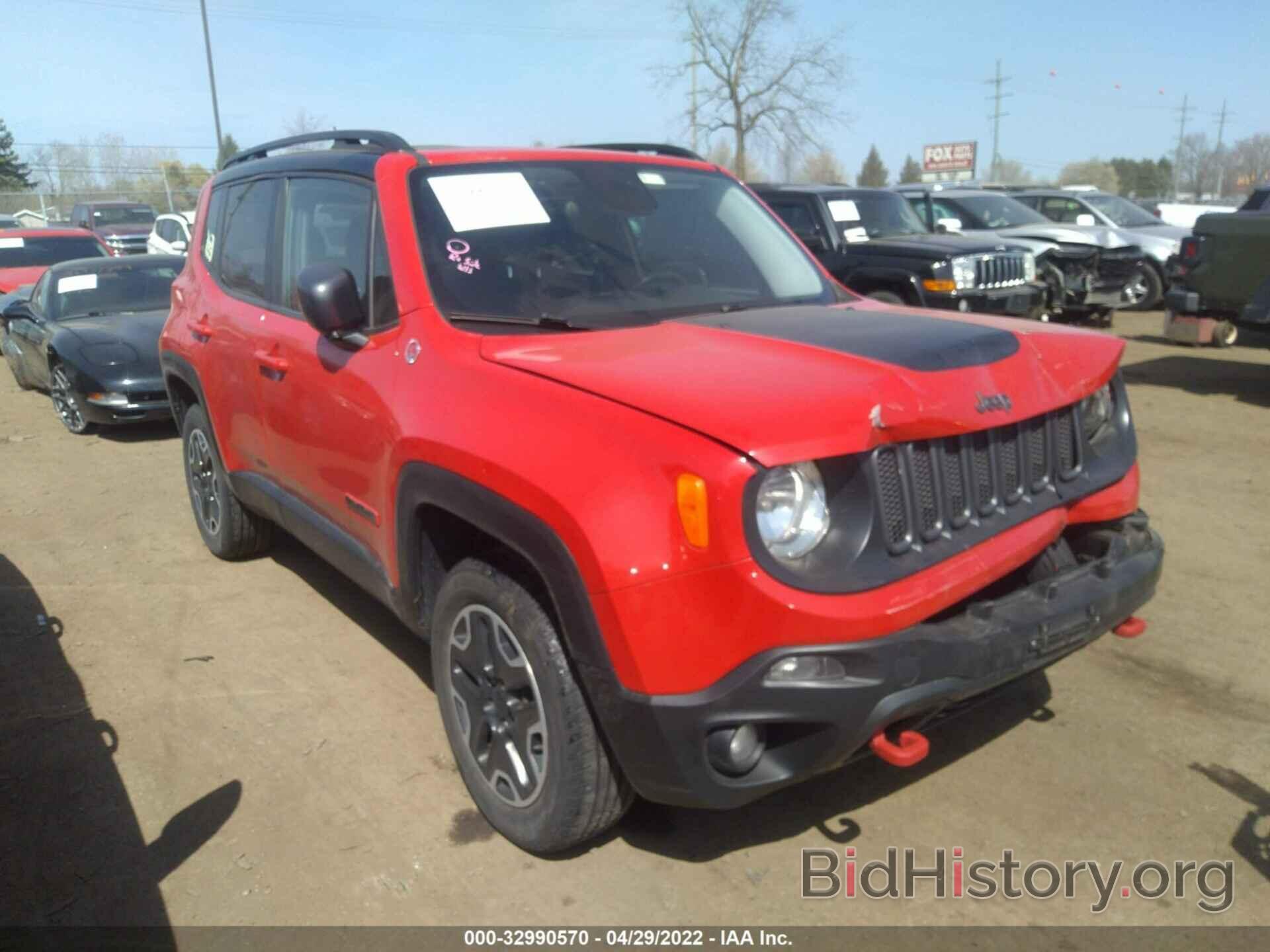 Photo ZACCJBCT9GPD43275 - JEEP RENEGADE 2016