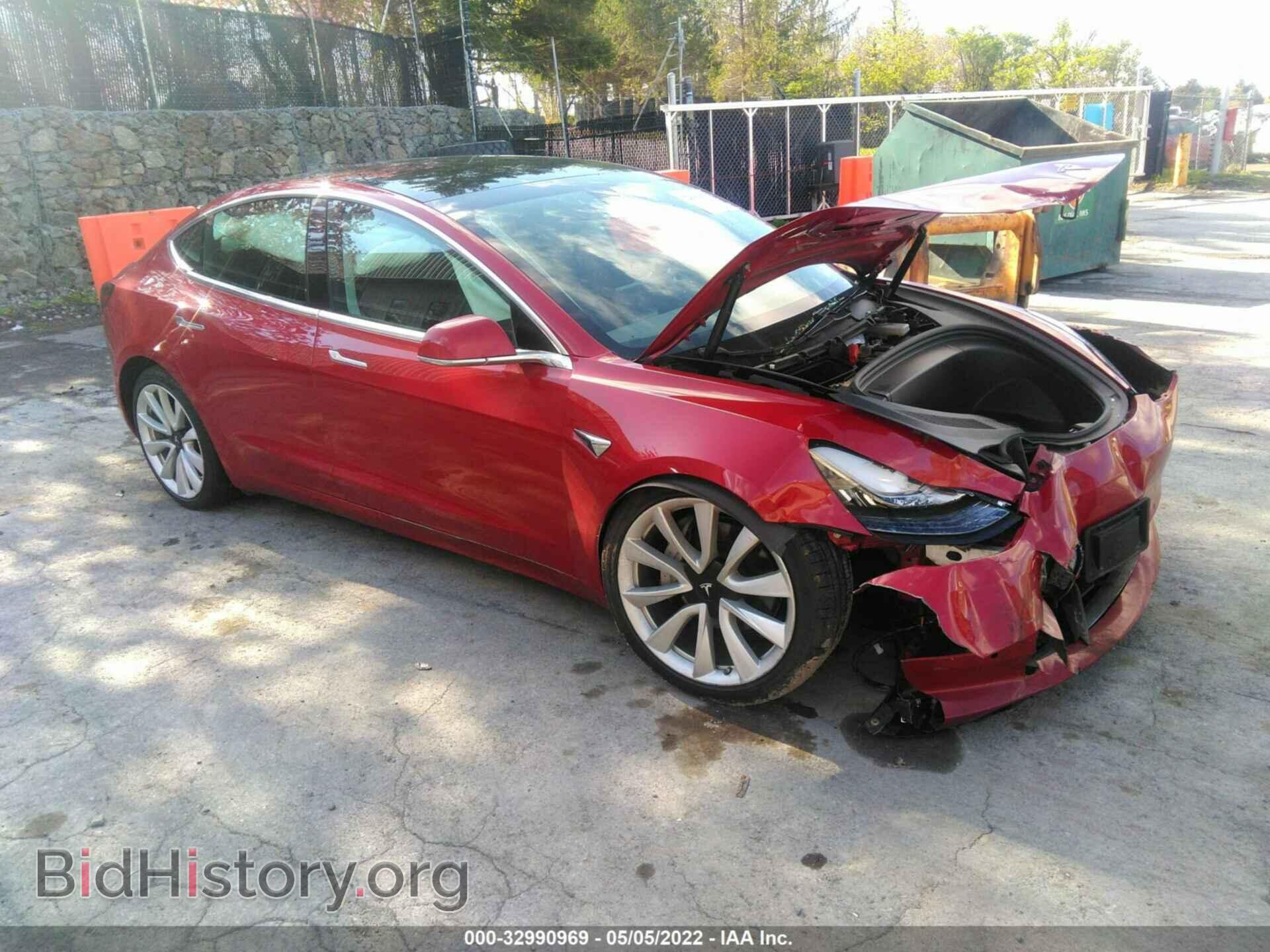 Photo 5YJ3E1EB4KF453783 - TESLA MODEL 3 2019
