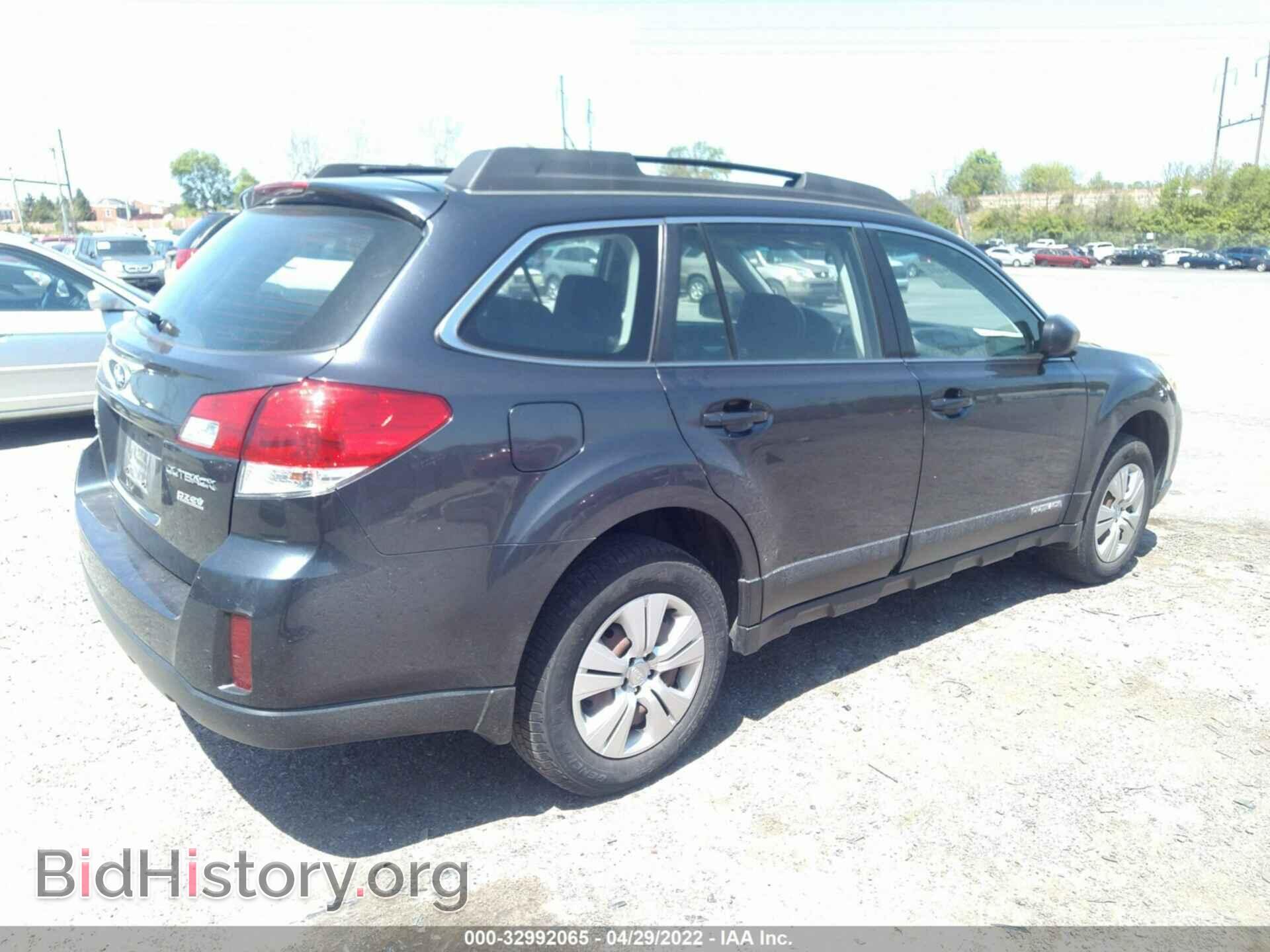 2011 SUBARU OUTBACK - VIN: 4S4BRBAC8B3434599 - Фото 4