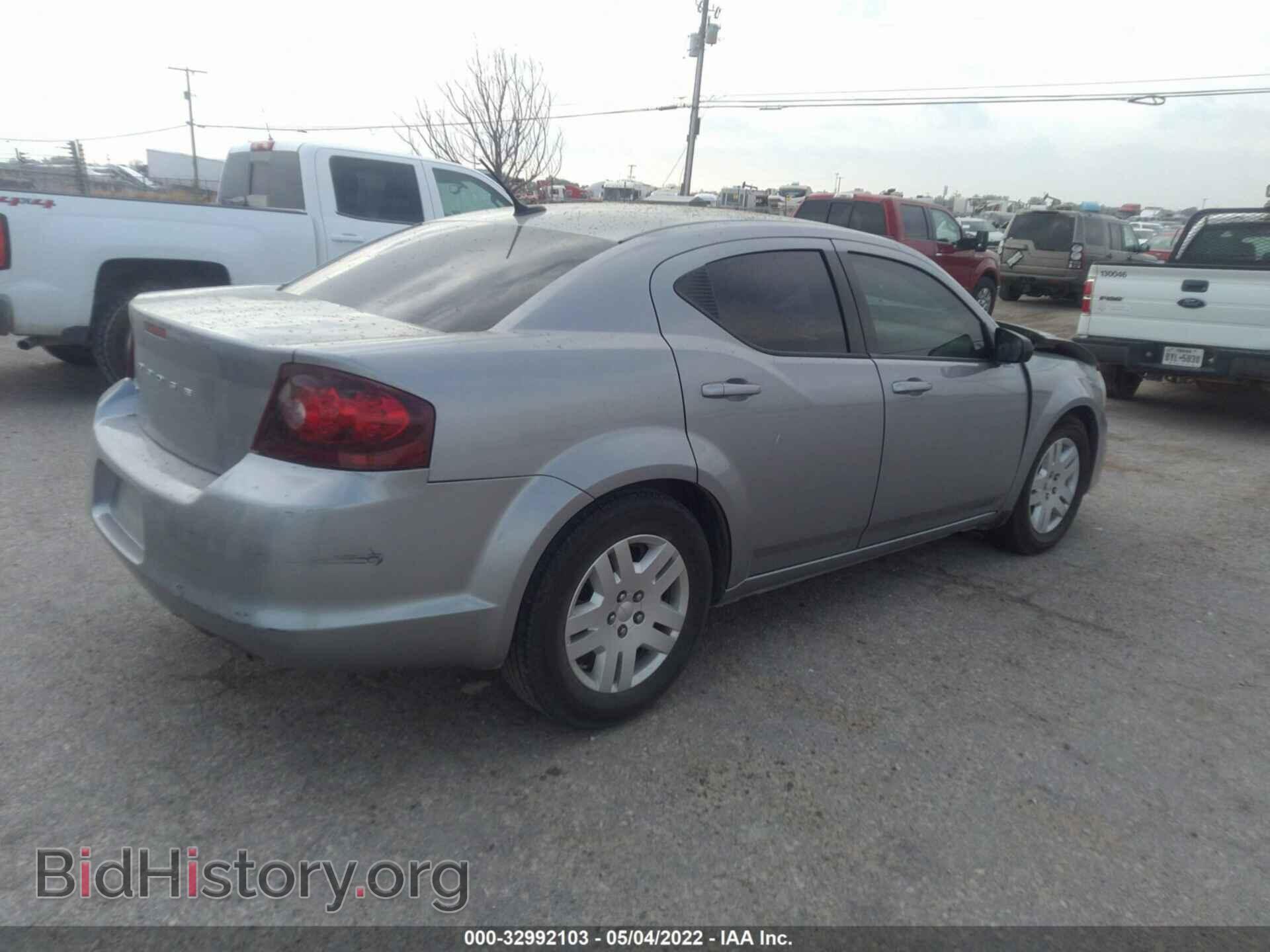2013 DODGE AVENGER - VIN: 1C3CDZAB6DN646131 - Фото 4