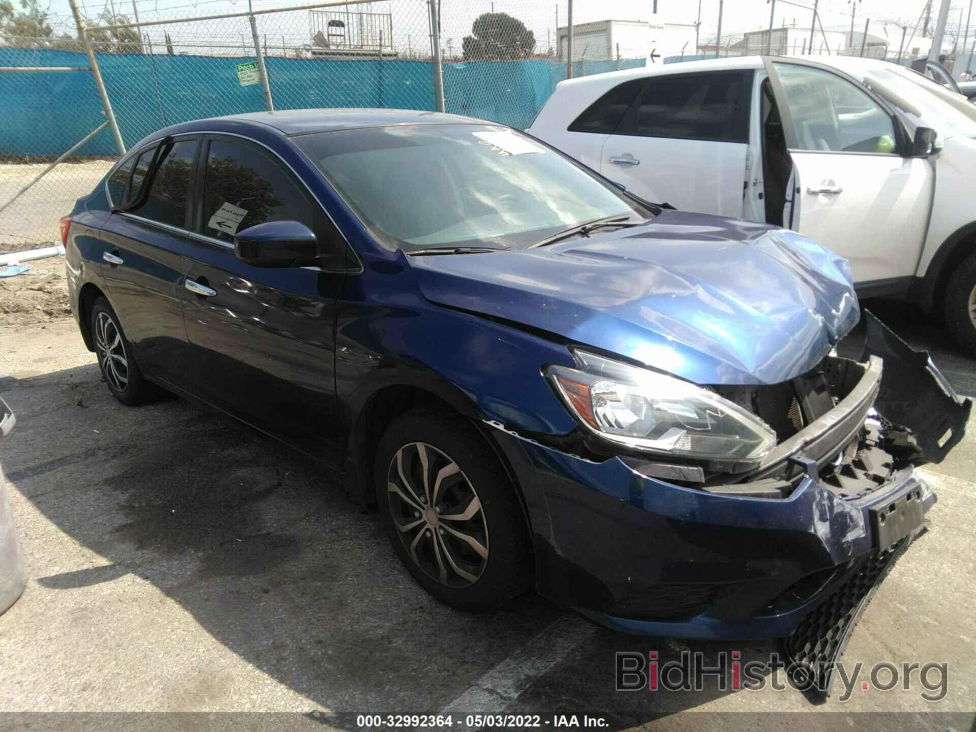 Photo 3N1AB7APXGY326619 - NISSAN SENTRA 2016