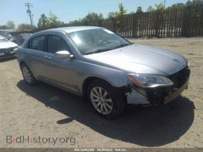 2013 Chrysler 200 Touring, серый — VIN 1C3CCBBB8DN687174, IAAI