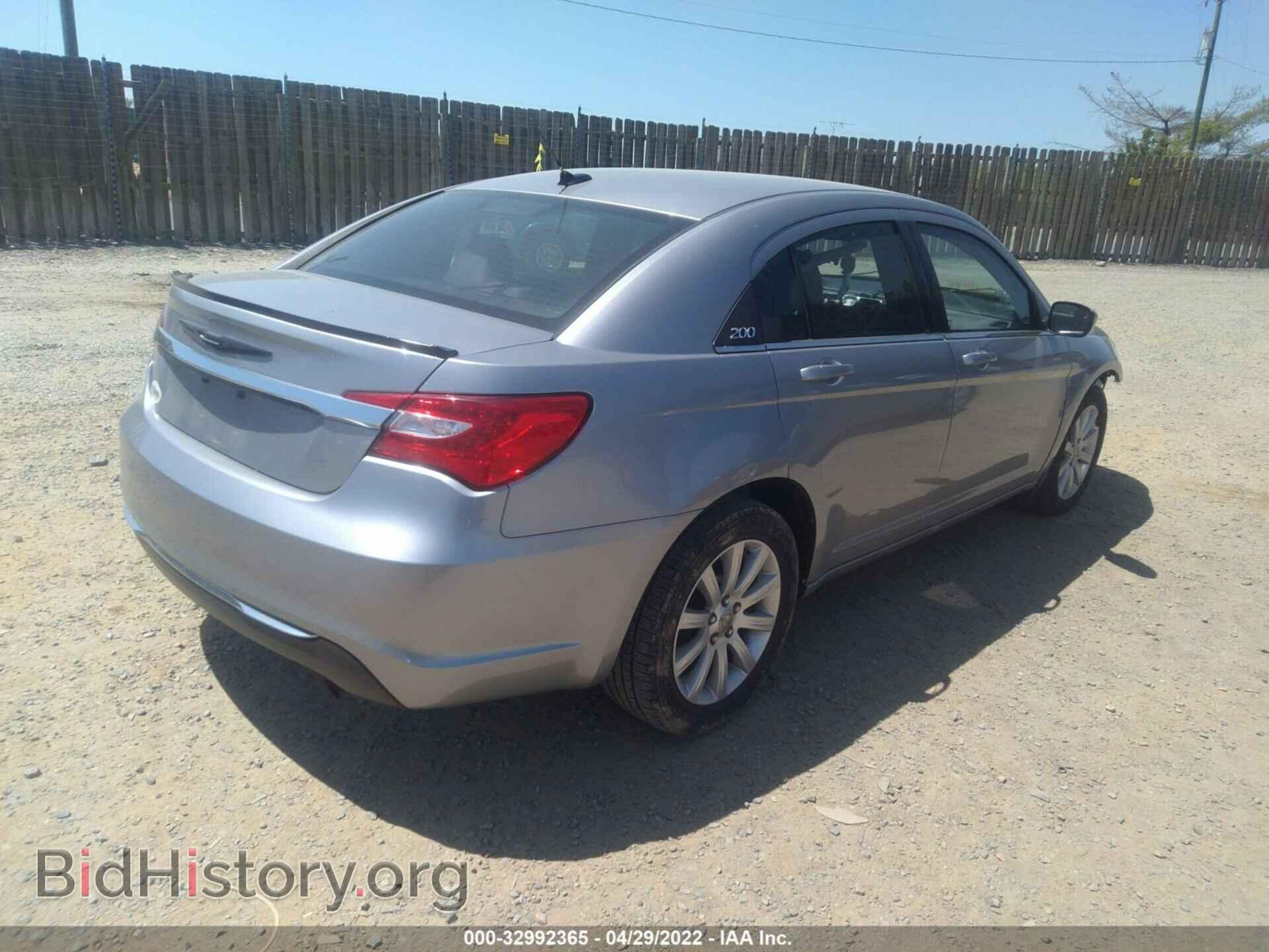 2013 CHRYSLER 200 - VIN: 1C3CCBBB8DN687174 - Photo 4