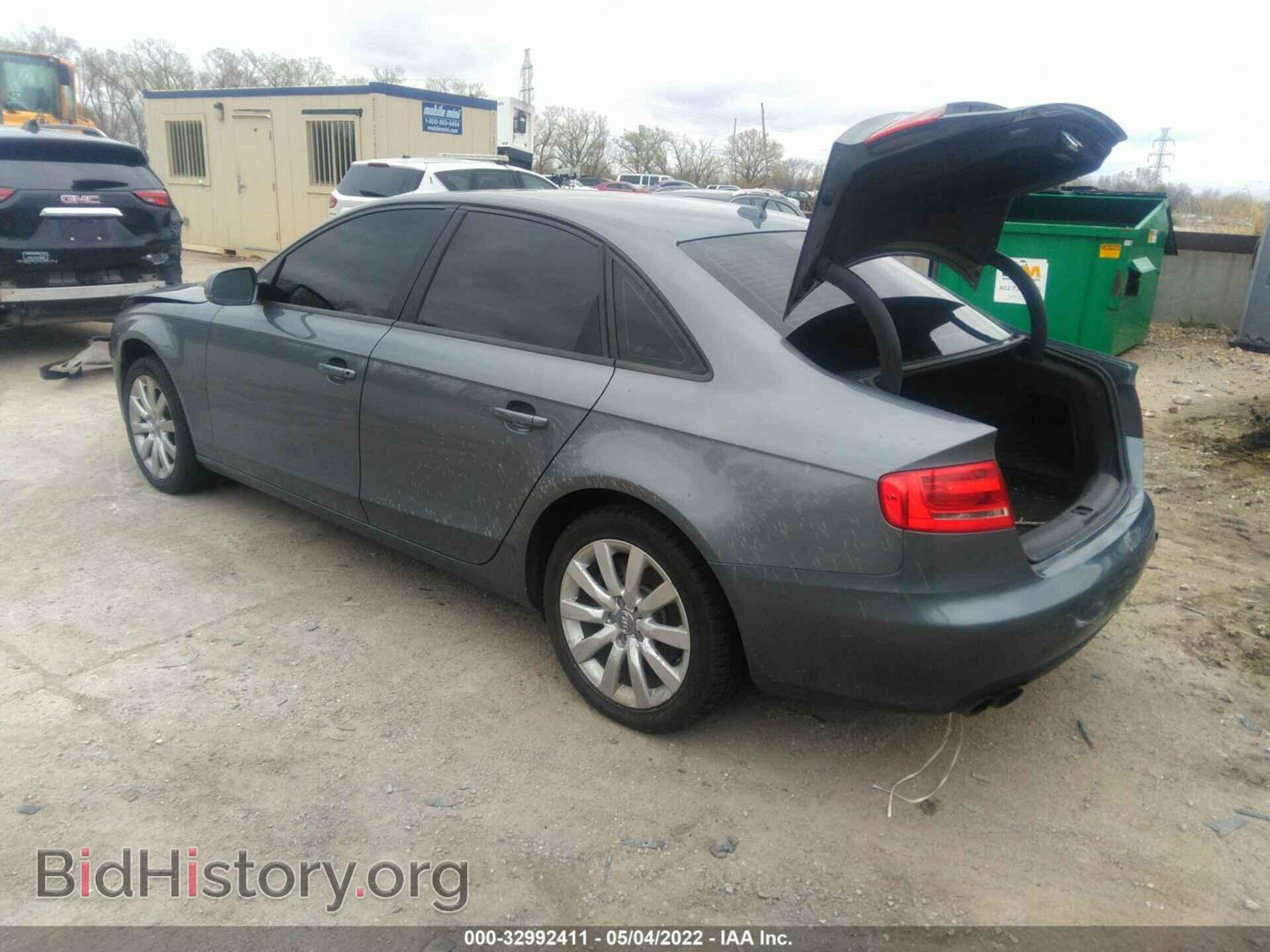 2012 AUDI A4 - VIN: WAUBFAFL3CN002893 - Photo 3