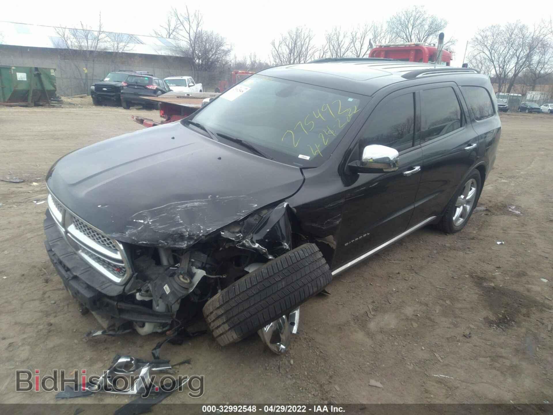 2012 DODGE DURANGO - VIN: 1C4RDJEG1CC212738 - Photo 2