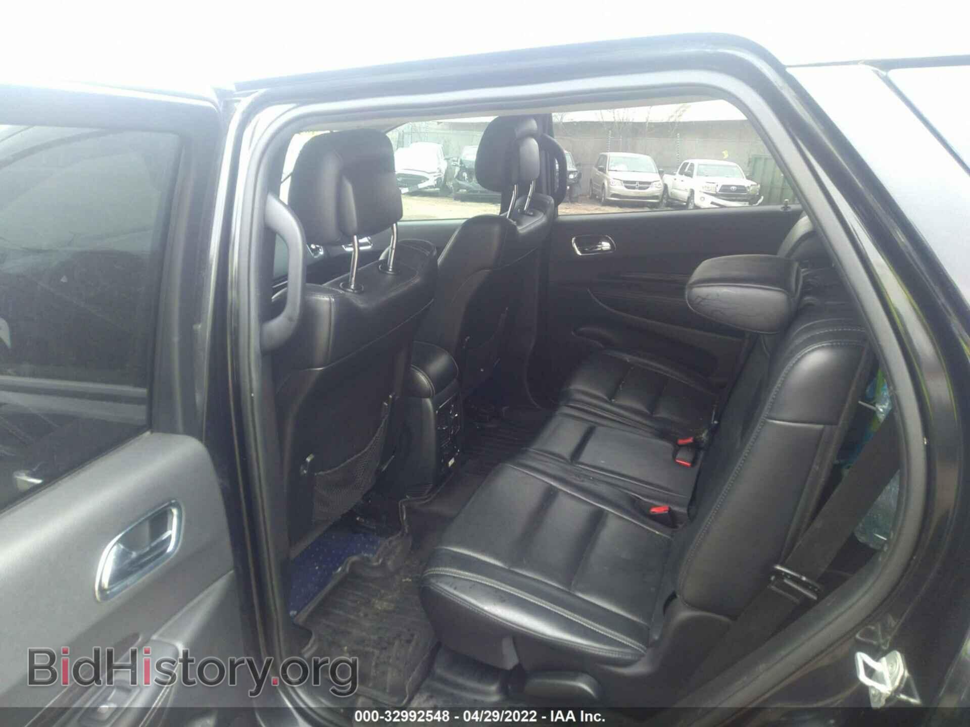 2012 DODGE DURANGO - VIN: 1C4RDJEG1CC212738 - Photo 8