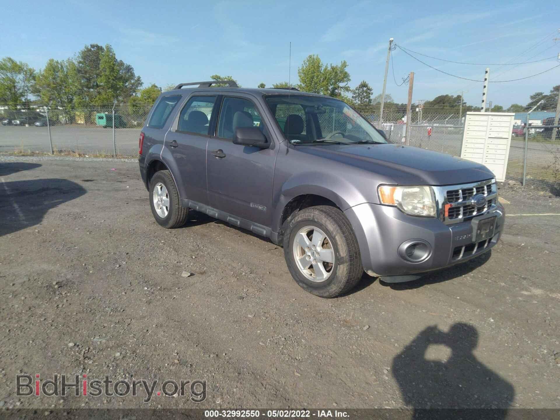 Photo 1FMCU02Z08KA63401 - FORD ESCAPE 2008