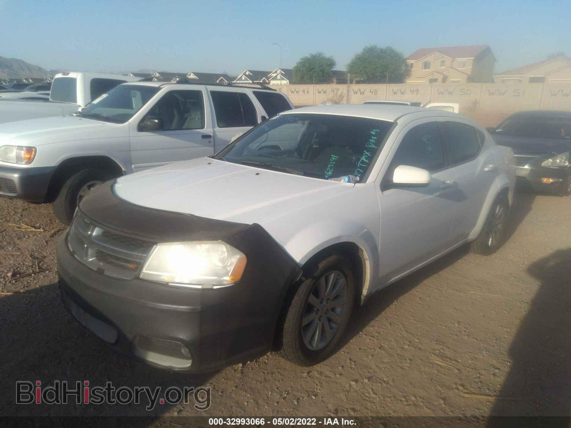 2013 DODGE AVENGER - VIN: 1C3CDZCB6DN625194 - Фото 2