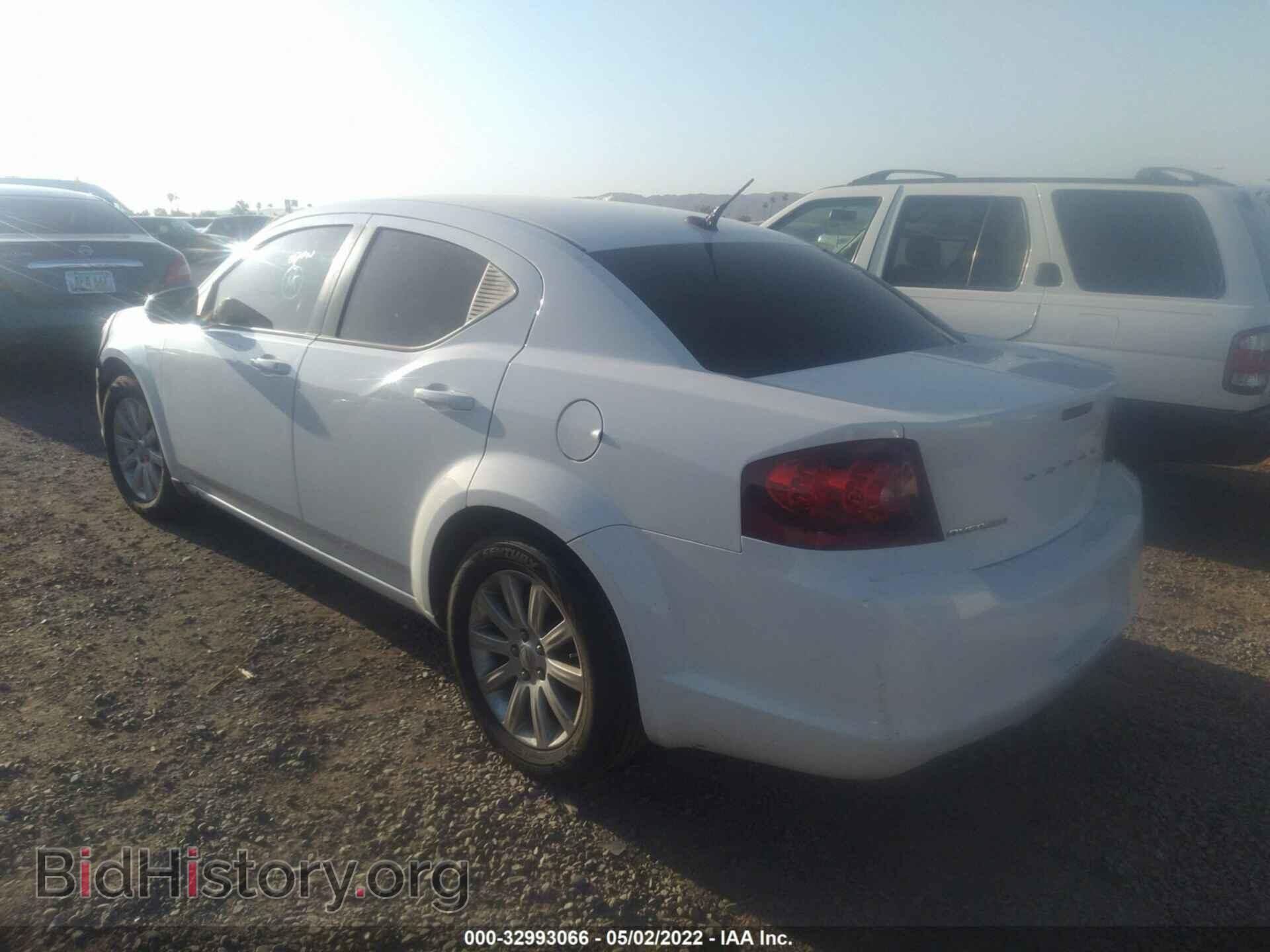 2013 DODGE AVENGER - VIN: 1C3CDZCB6DN625194 - Фото 3