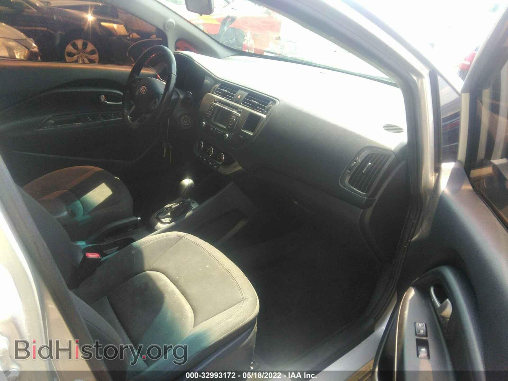2012 KIA RIO - VIN: KNADN5A39C6026152 - Фото 5
