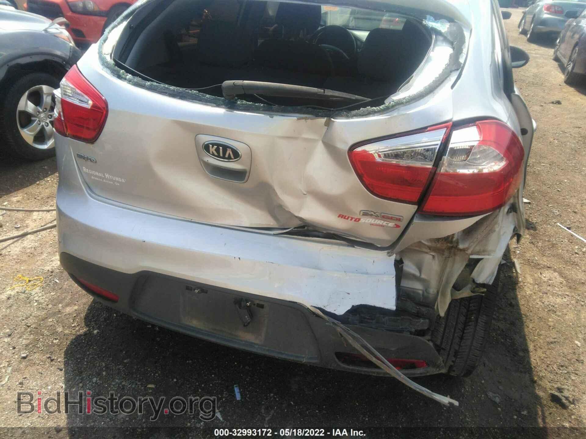 2012 KIA RIO - VIN: KNADN5A39C6026152 - Фото 6