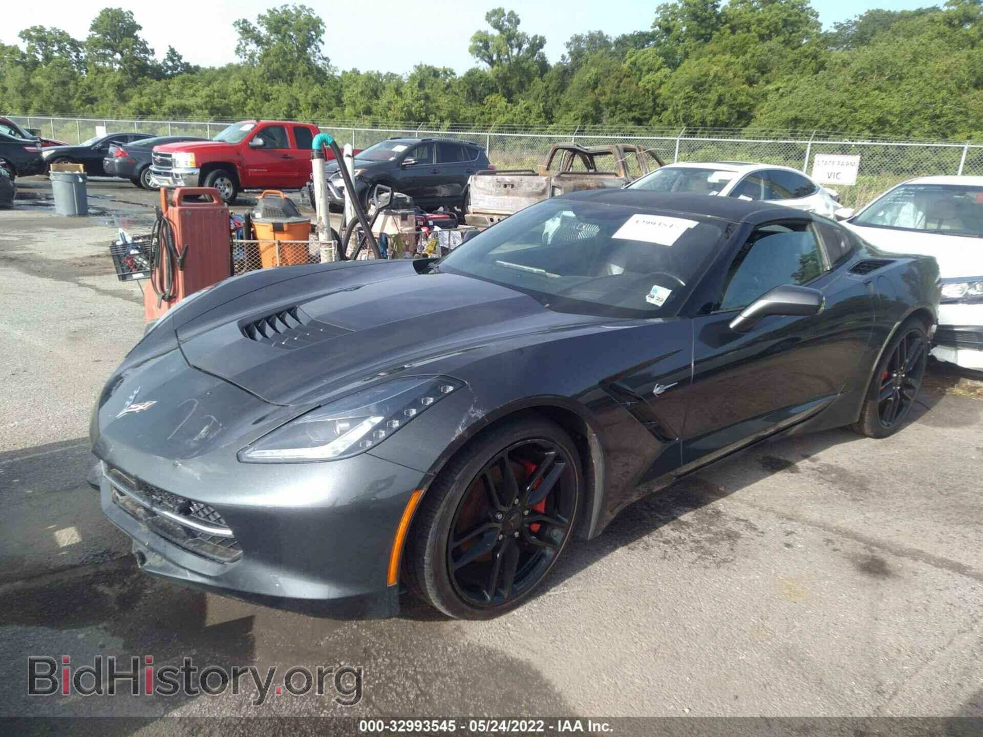 2017 CHEVROLET CORVETTE - VIN: 1G1YD2D75H5111211 - Фото 2