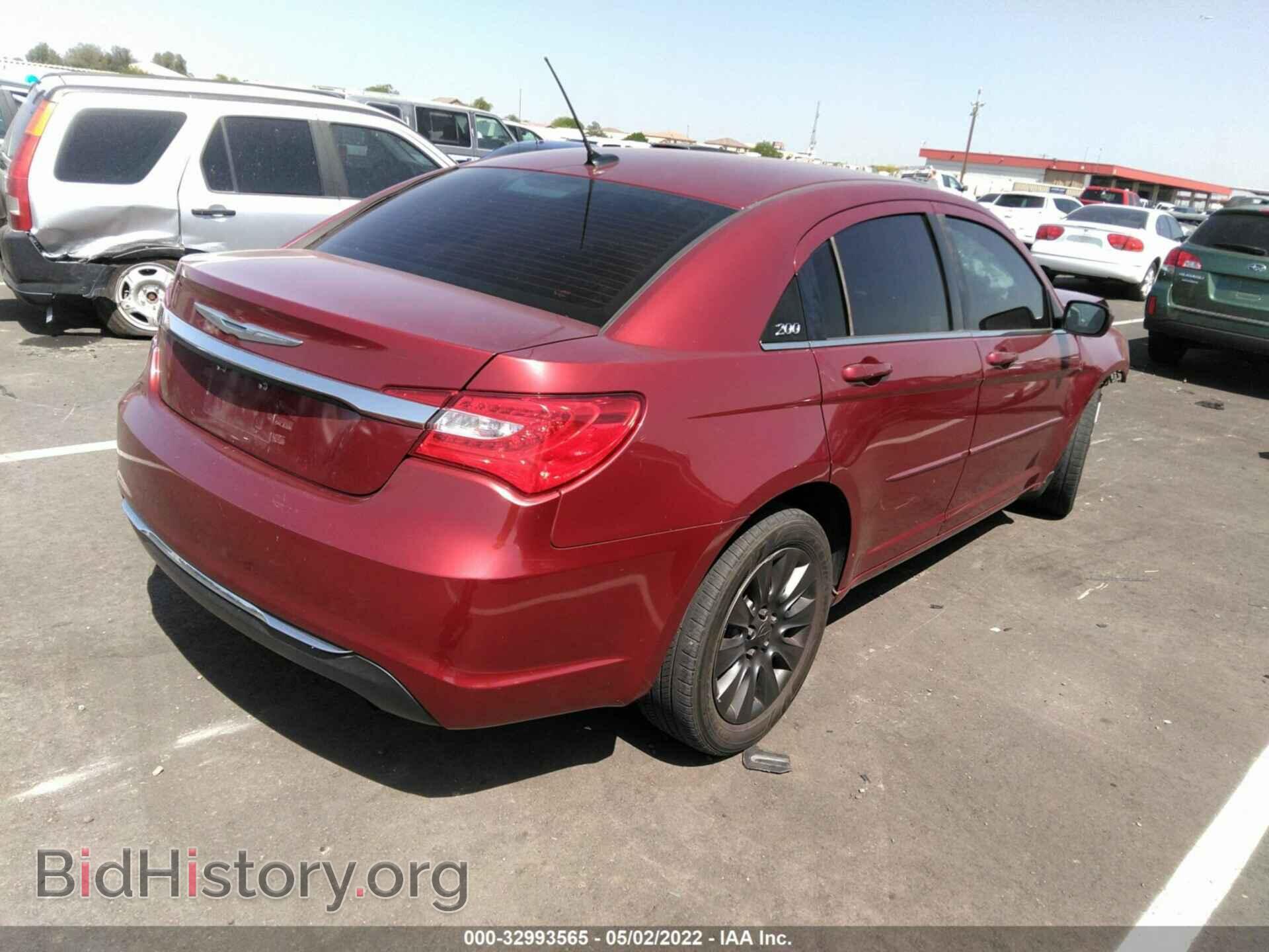 2013 CHRYSLER 200 - VIN: 1C3CCBAB6DN611521 - Photo 4