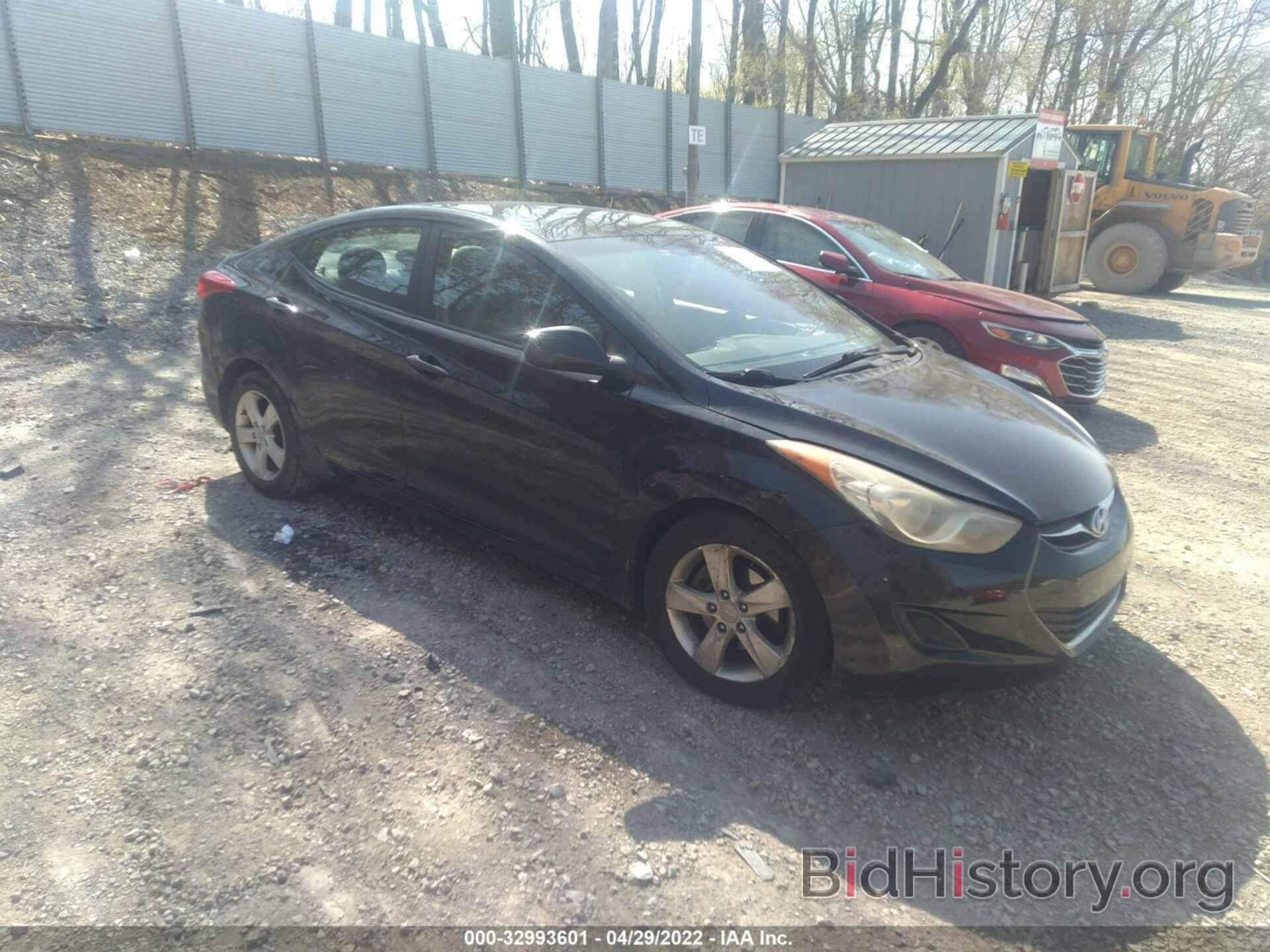 Photo 5NPDH4AE9BH006607 - HYUNDAI ELANTRA 2011