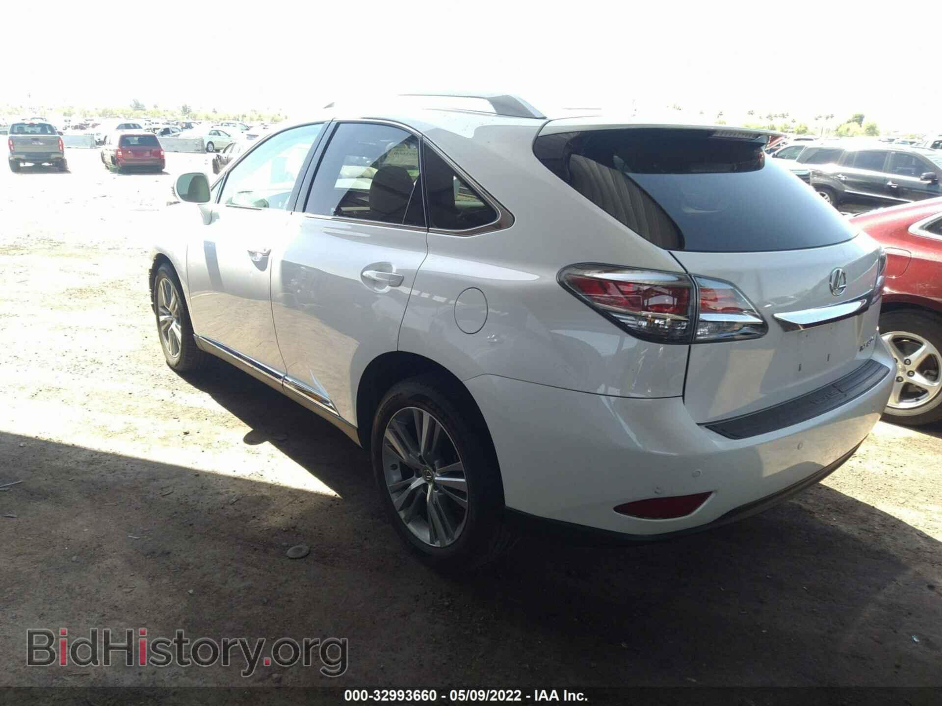 2015 LEXUS RX 350 - VIN: 2T2BK1BA7FC324698 - Фото 3