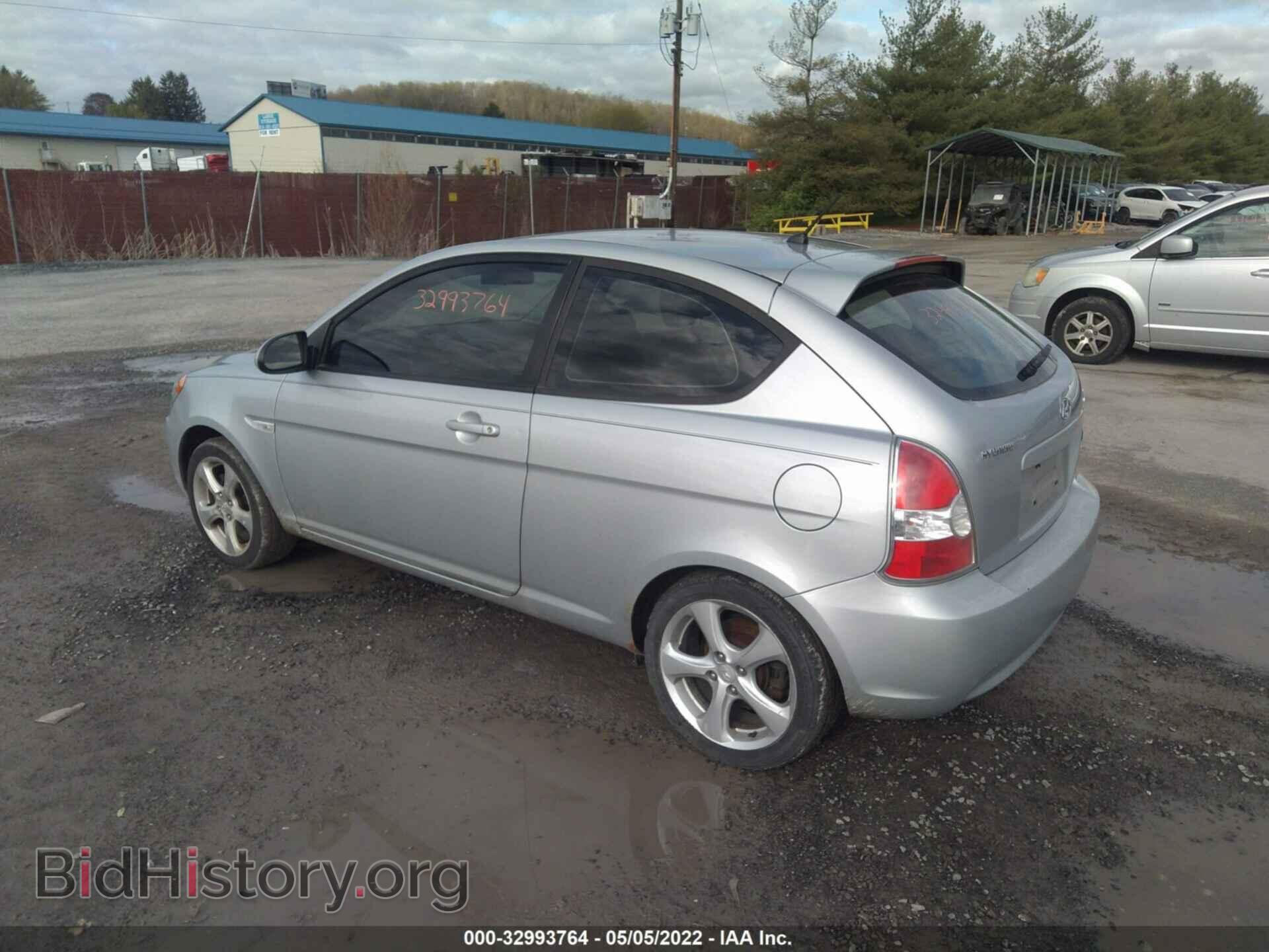 2007 HYUNDAI ACCENT - VIN: KMHCN36C37U040962 - Фото 3