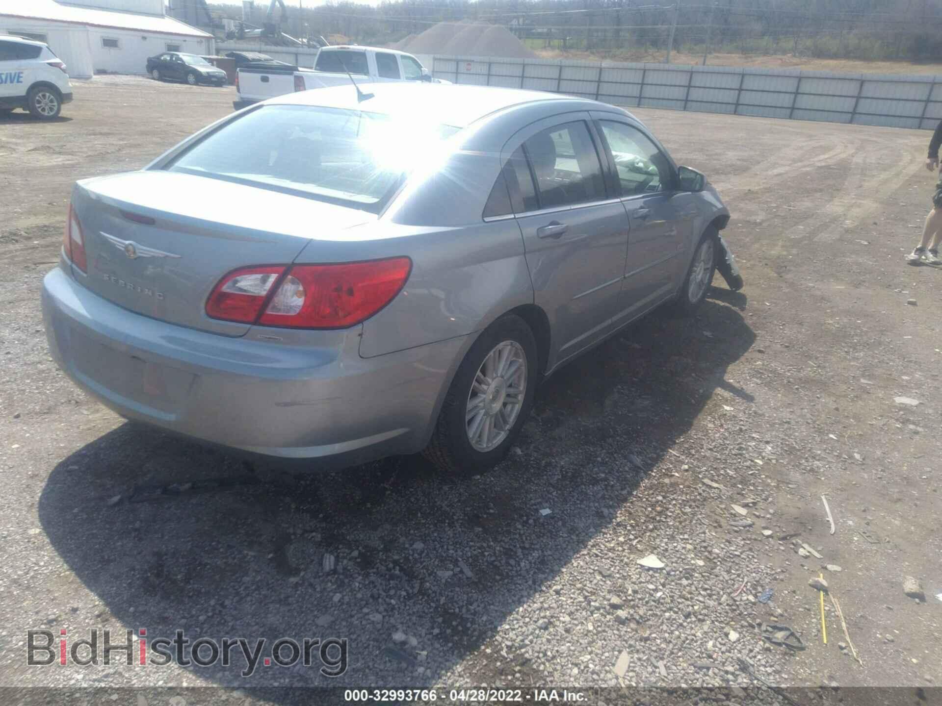 2008 CHRYSLER SEBRING - VIN: 1C3LC56K98N196307 - Фото 4