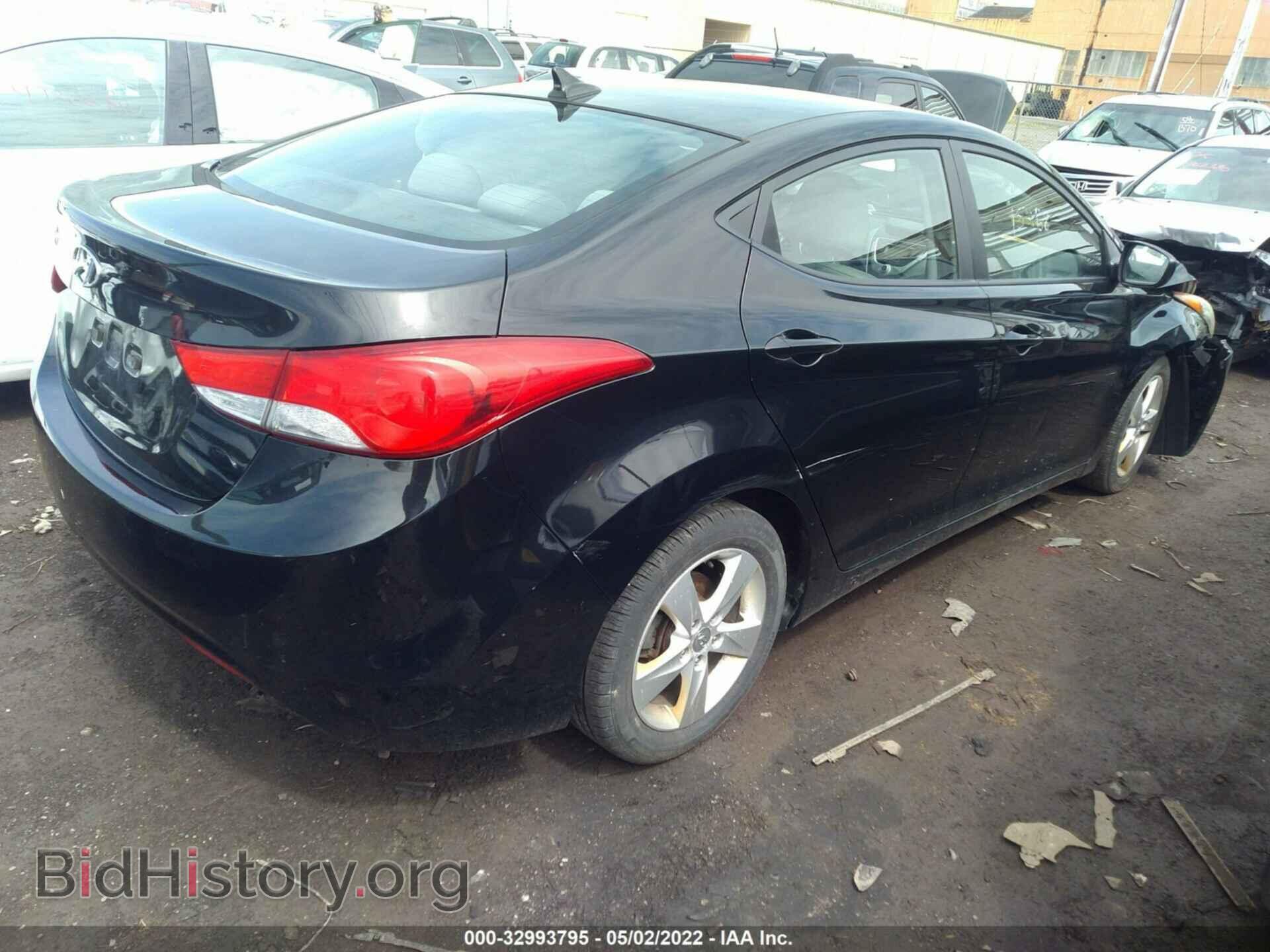 2011 HYUNDAI ELANTRA - VIN: 5NPDH4AE4BH026280 - Фото 4