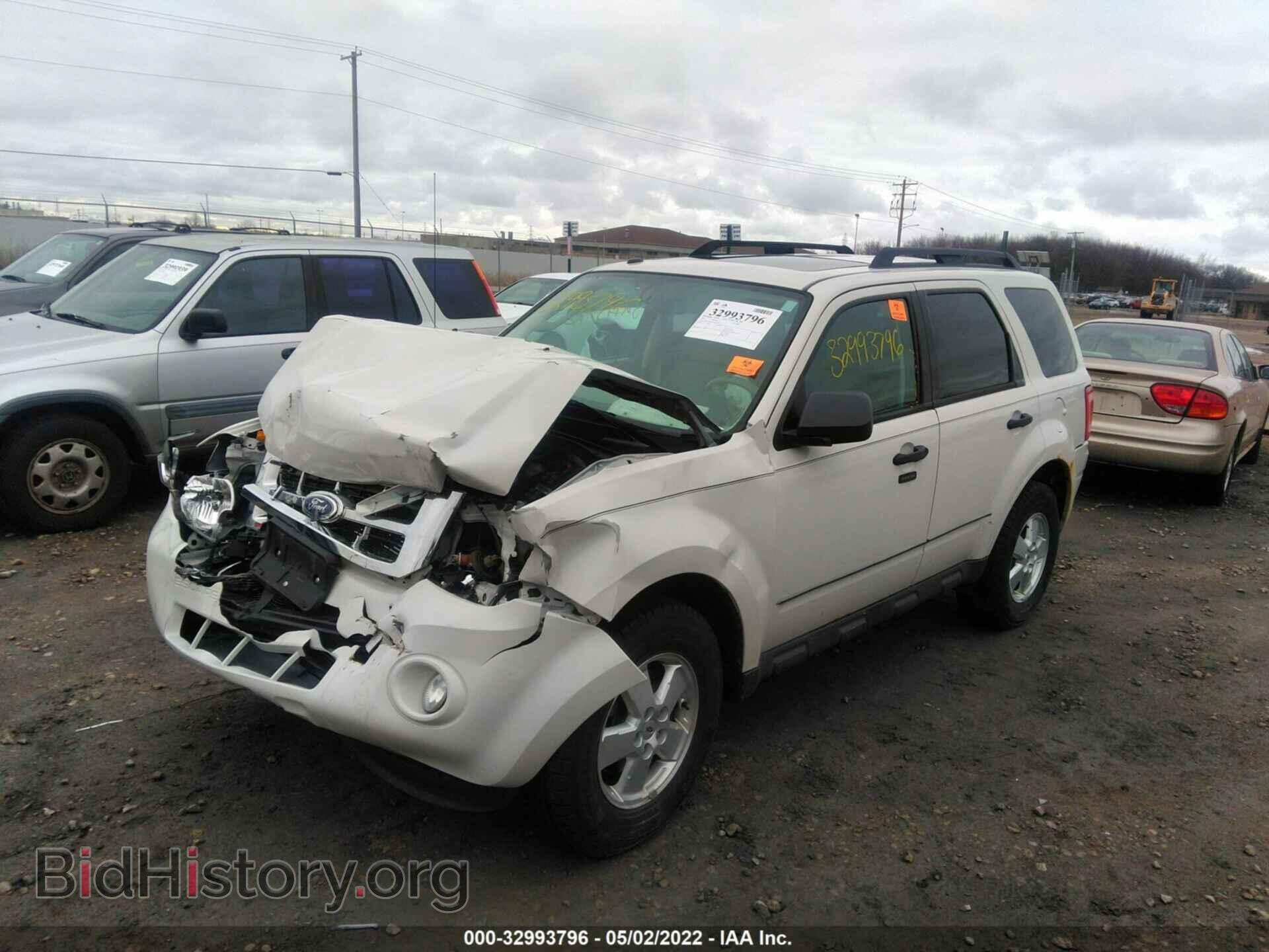 2011 FORD ESCAPE - VIN: 1FMCU0D7XBKA20204 - Фото 2