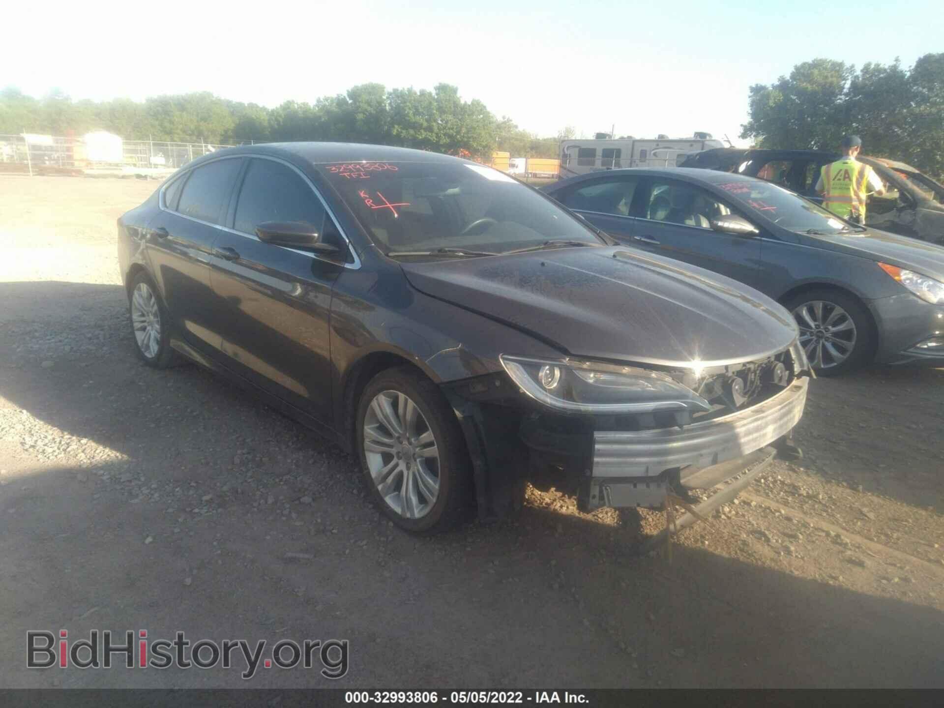 Фотография 1C3CCCAB3GN116655 - CHRYSLER 200 2016